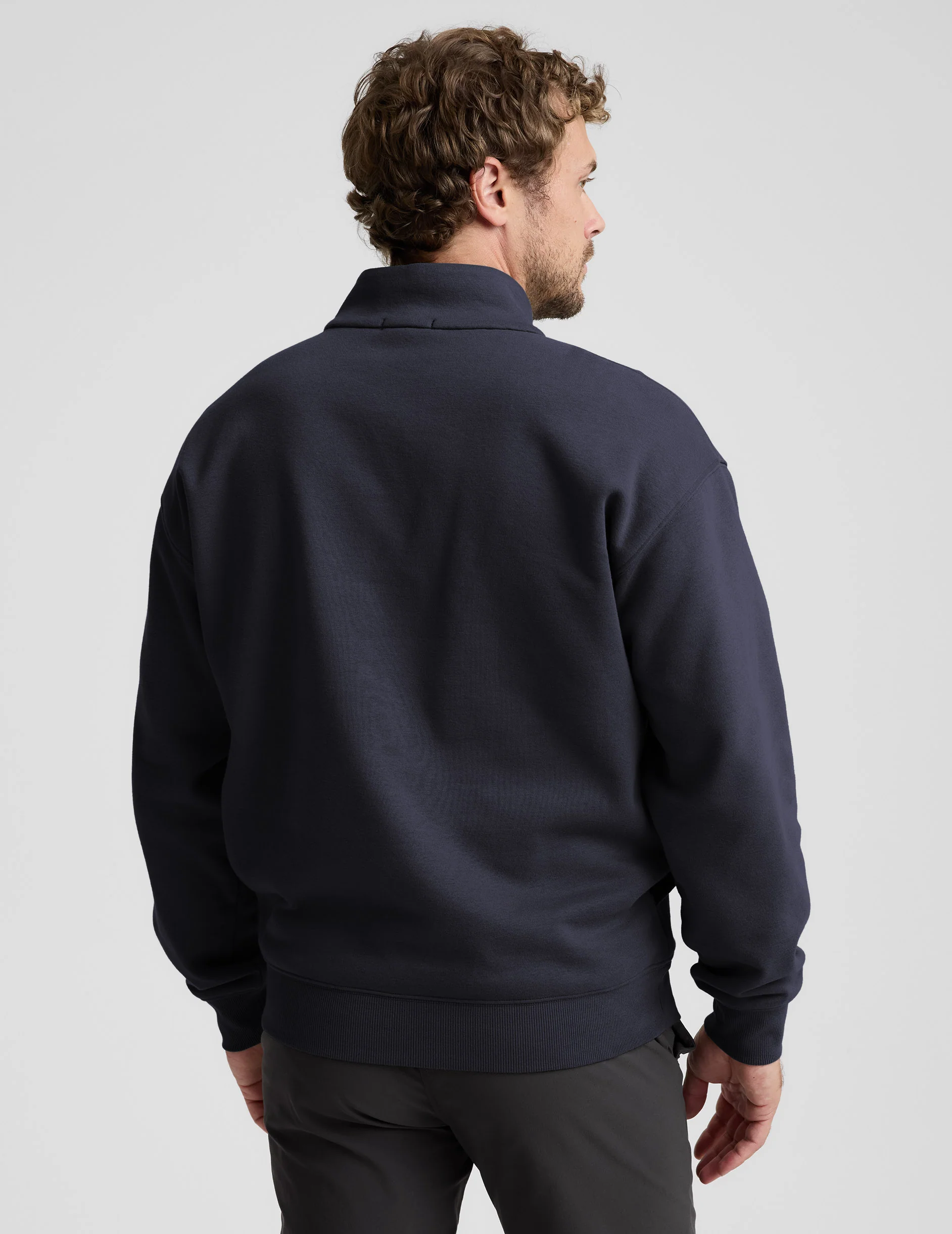 LuxeFleece™ Men's Half Zip Pullover - Image 2