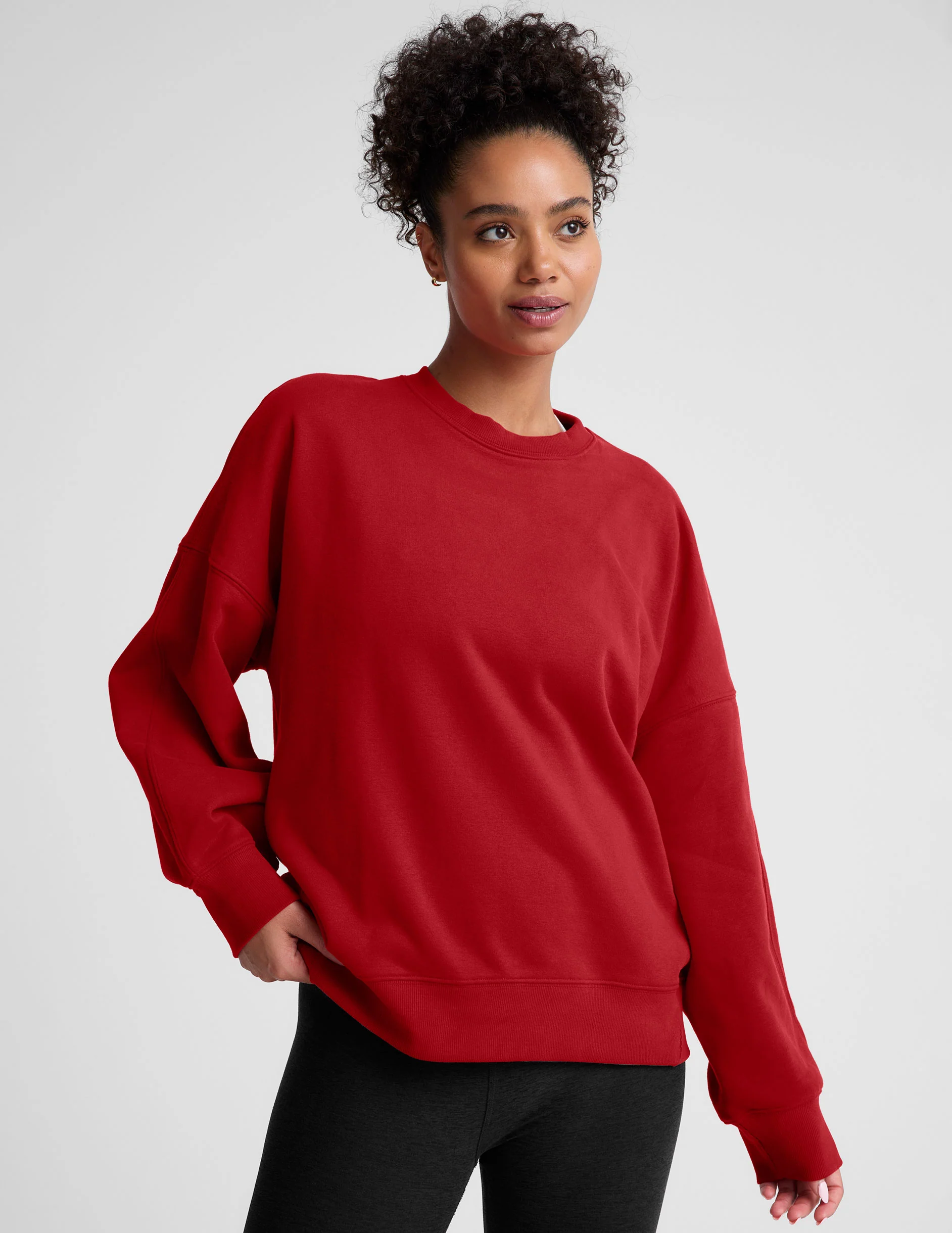 LuxeFleece™ Oversized Sweatshirt - Image 3