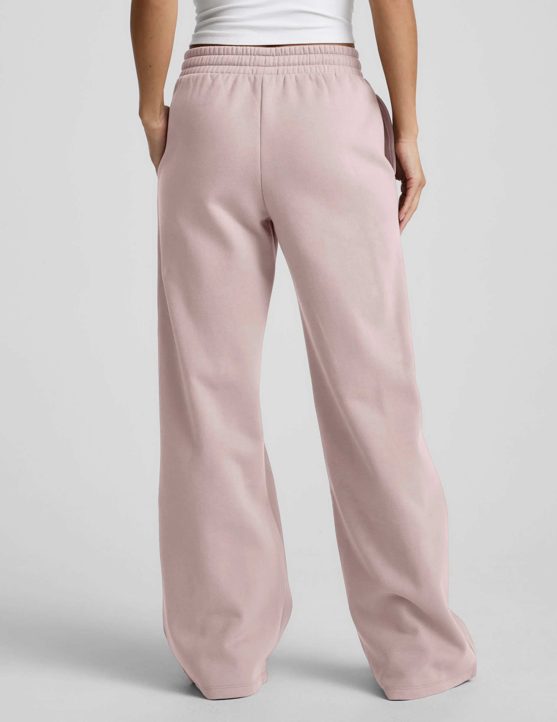 LuxeFleece™ Pintuck Wide Leg Pant - Image 5