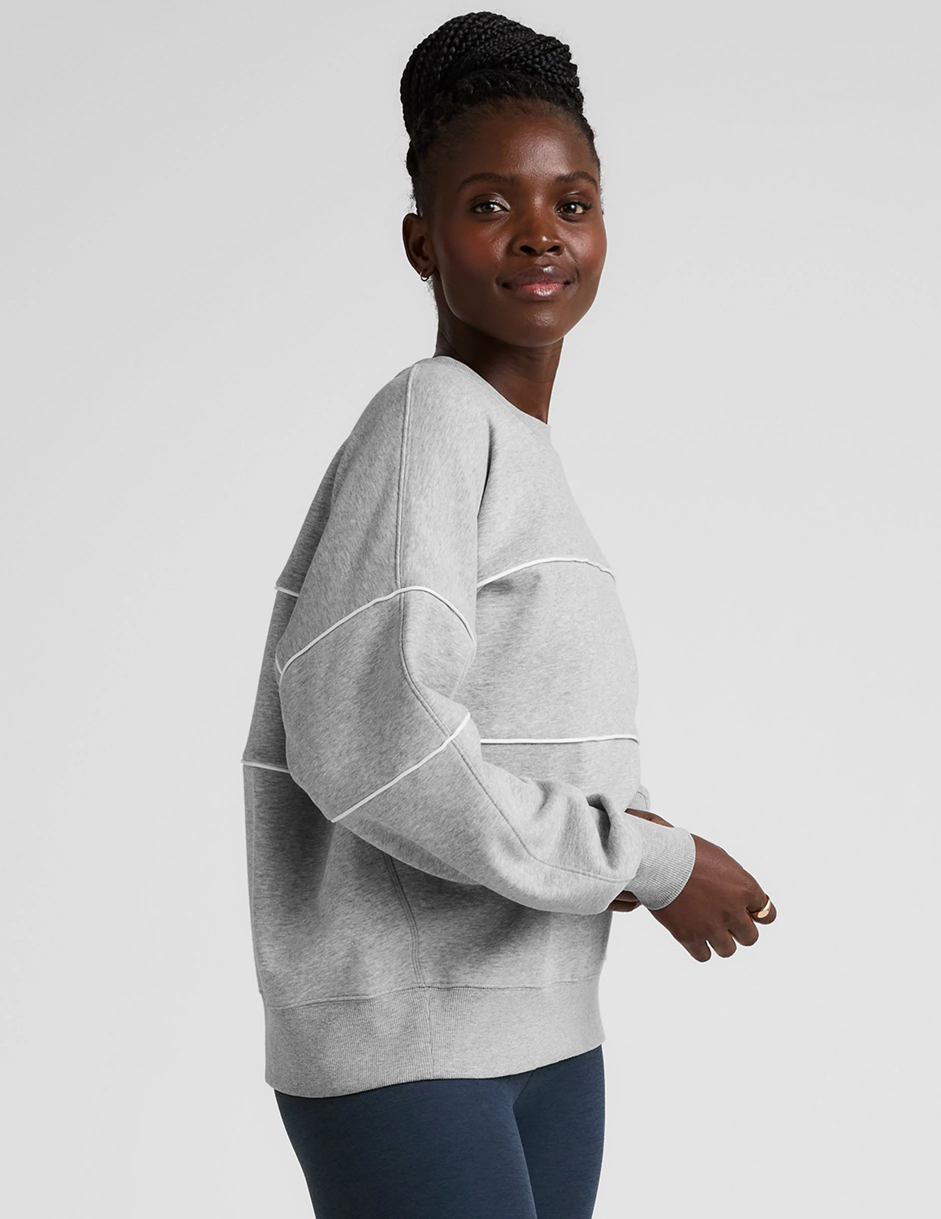 LuxeFleece™ Piper Boxy Sweatshirt - Image 3