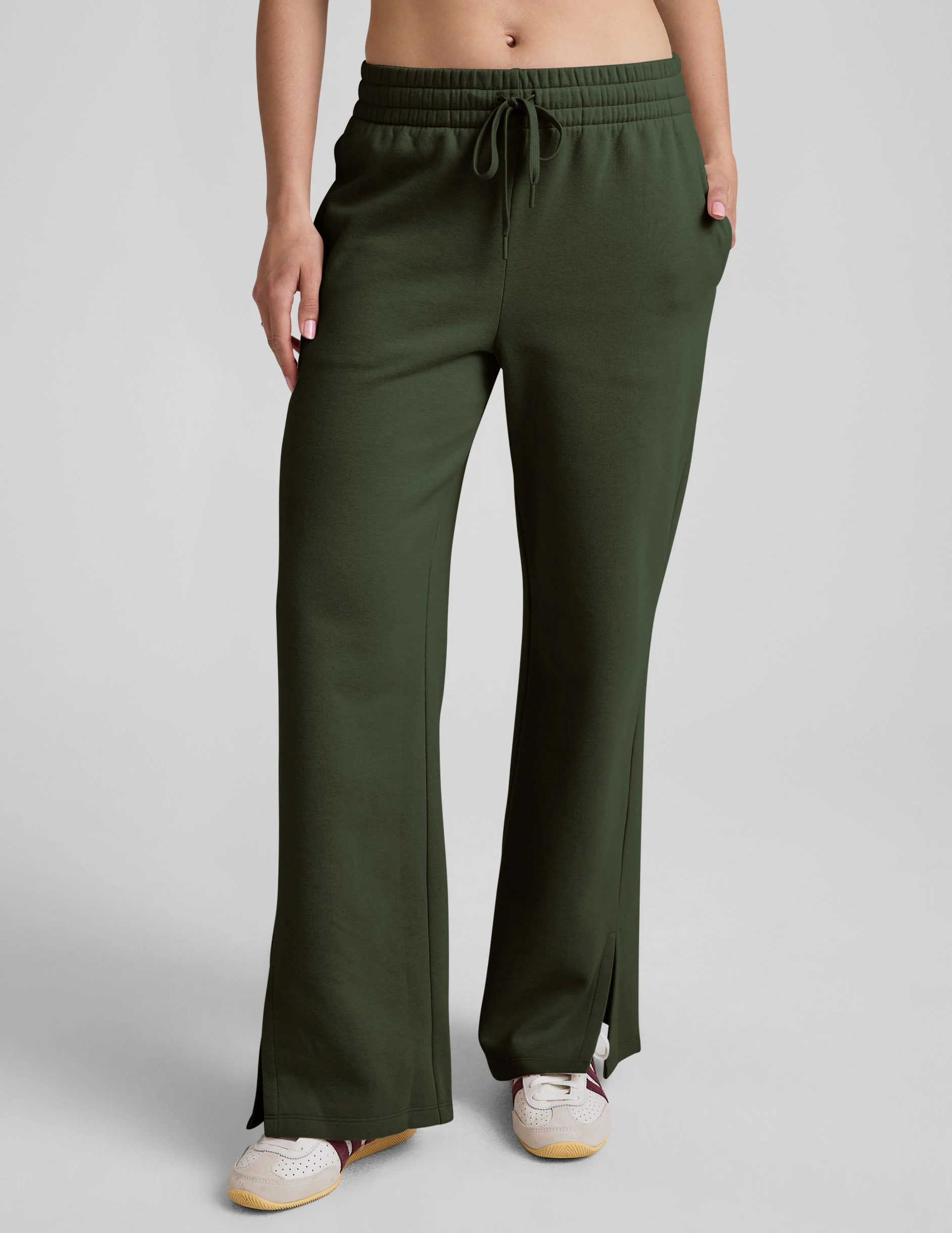 LuxeFleece™ Wide Leg Pant 31" - Image 3