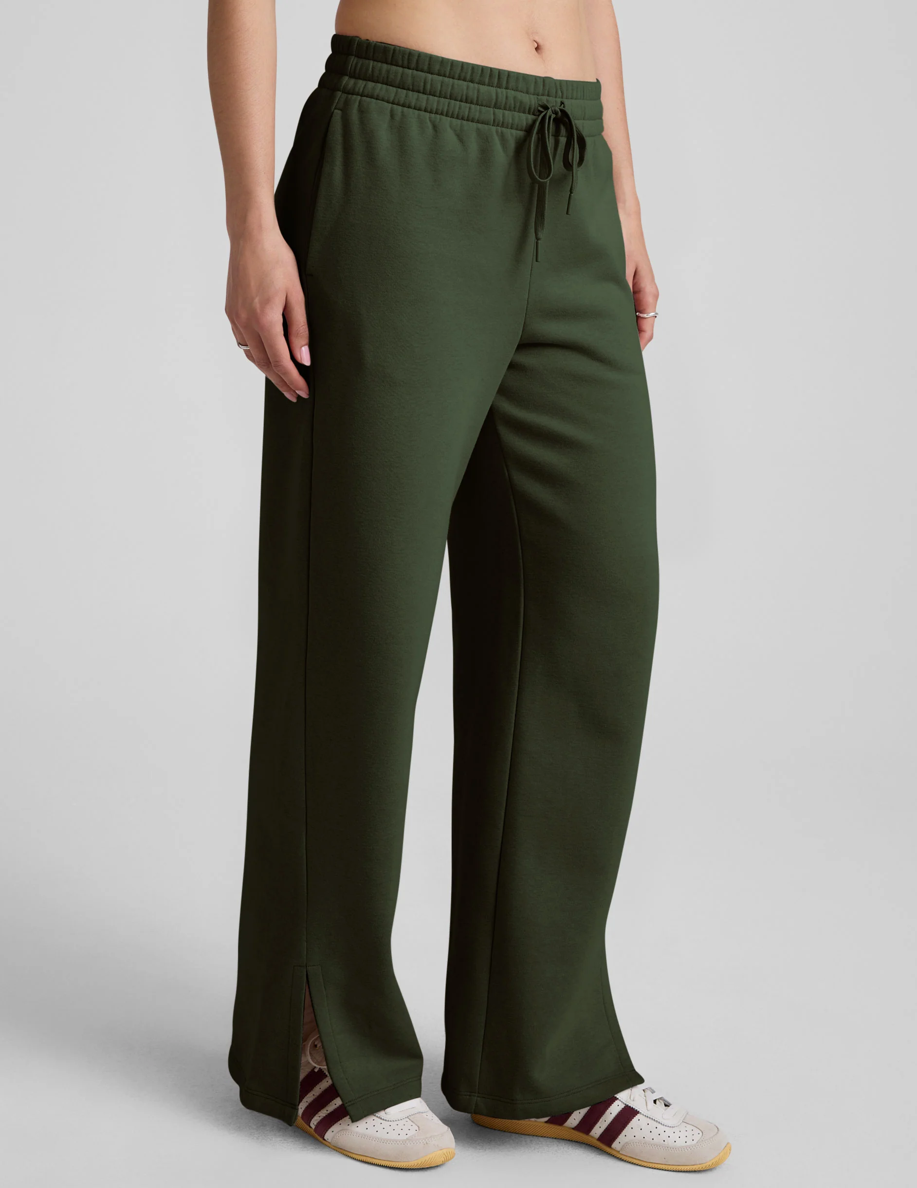 LuxeFleece™ Wide Leg Pant 31" - Image 4