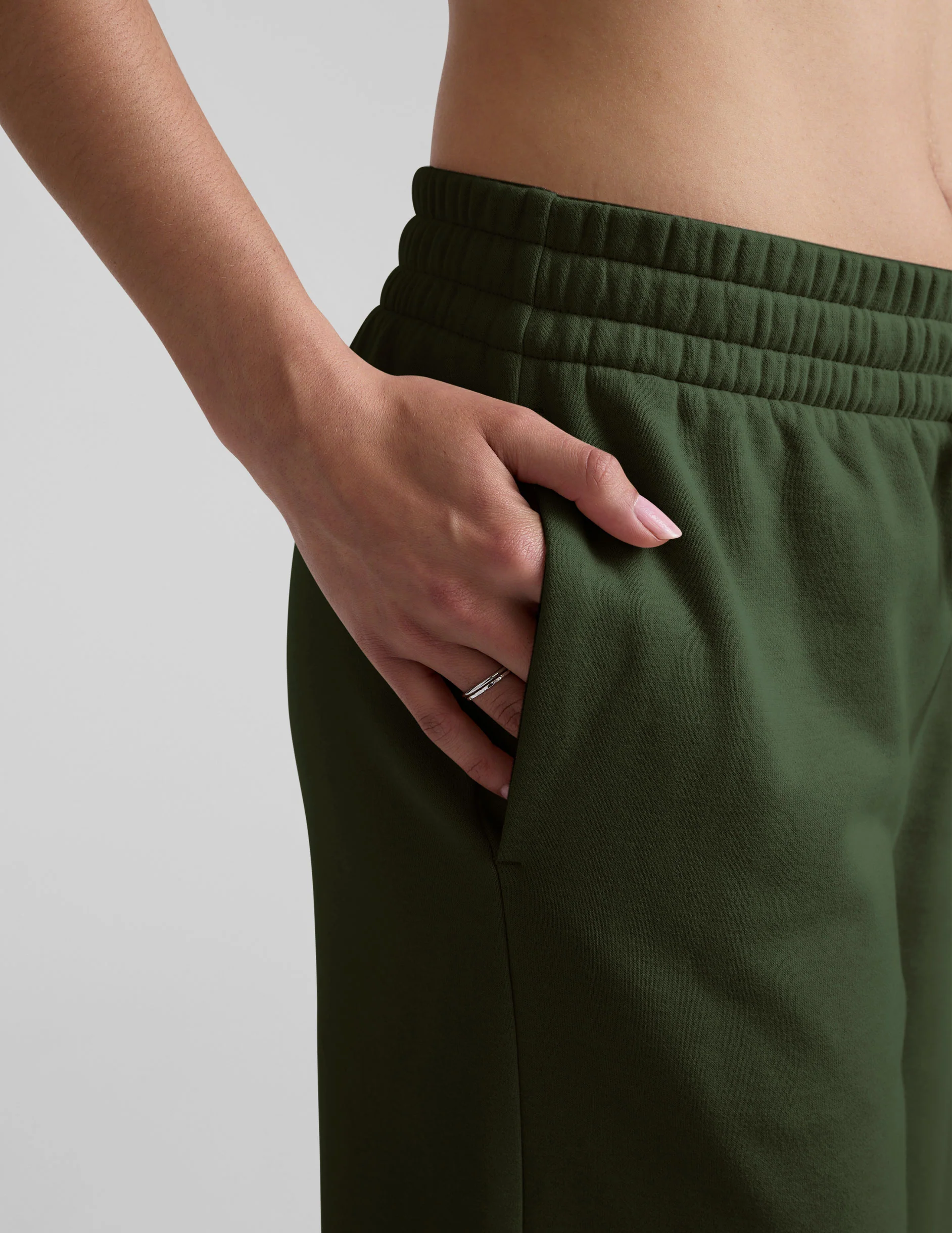 LuxeFleece™ Wide Leg Pant 31" - Image 6