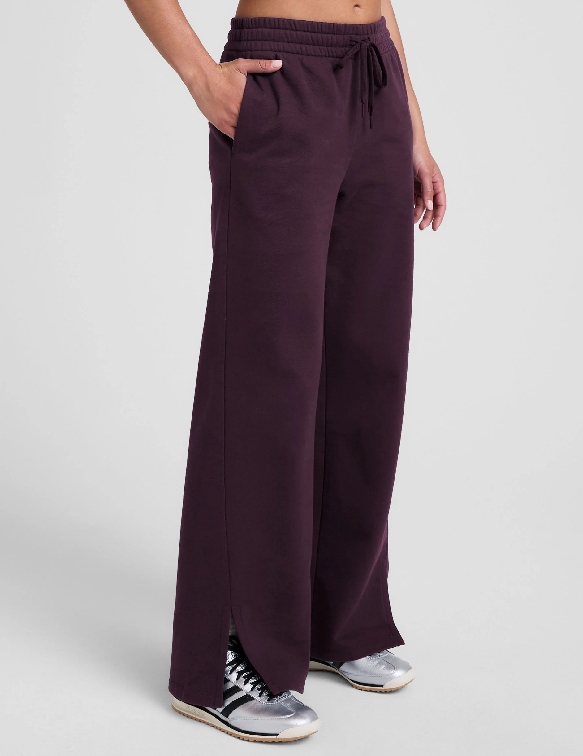 LuxeFleece™ Wide Leg Pant 31" - Image 4