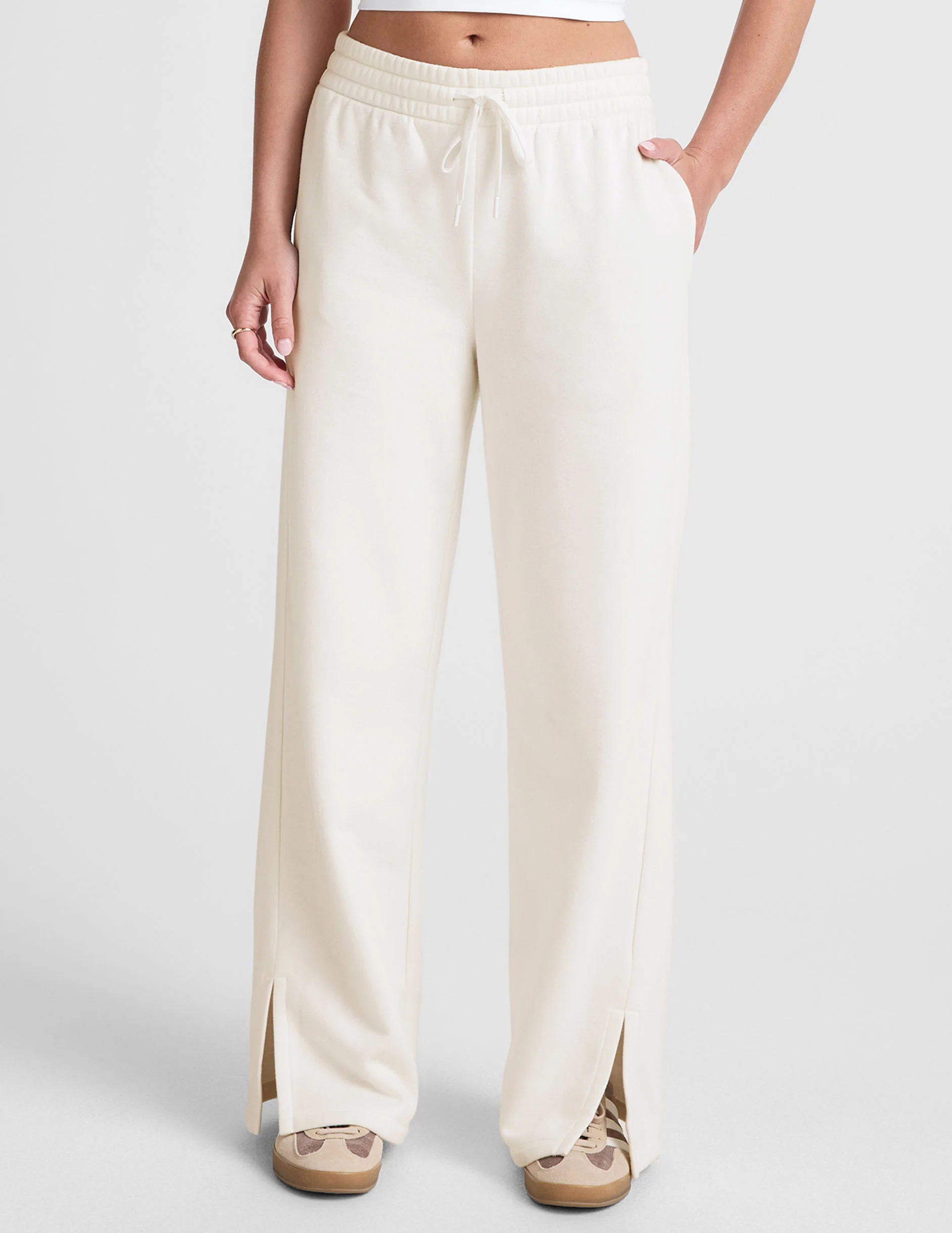 LuxeFleece™ Wide Leg Pant 31" - Image 3
