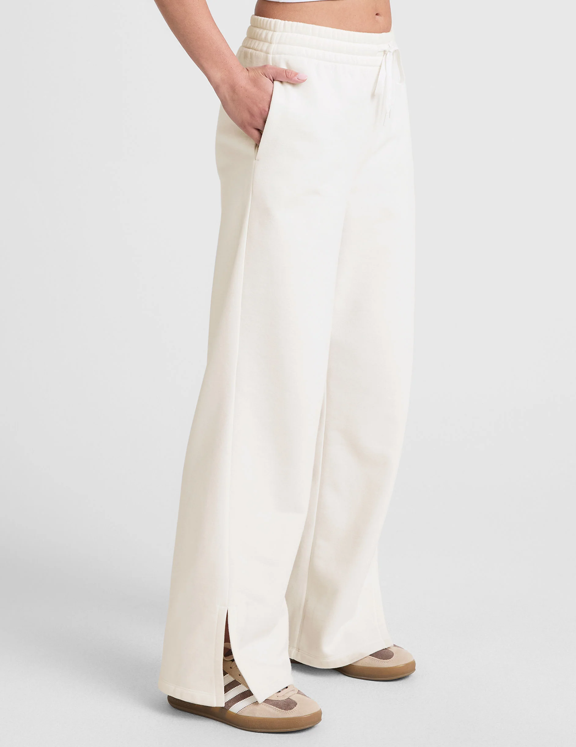 LuxeFleece™ Wide Leg Pant 31" - Image 4