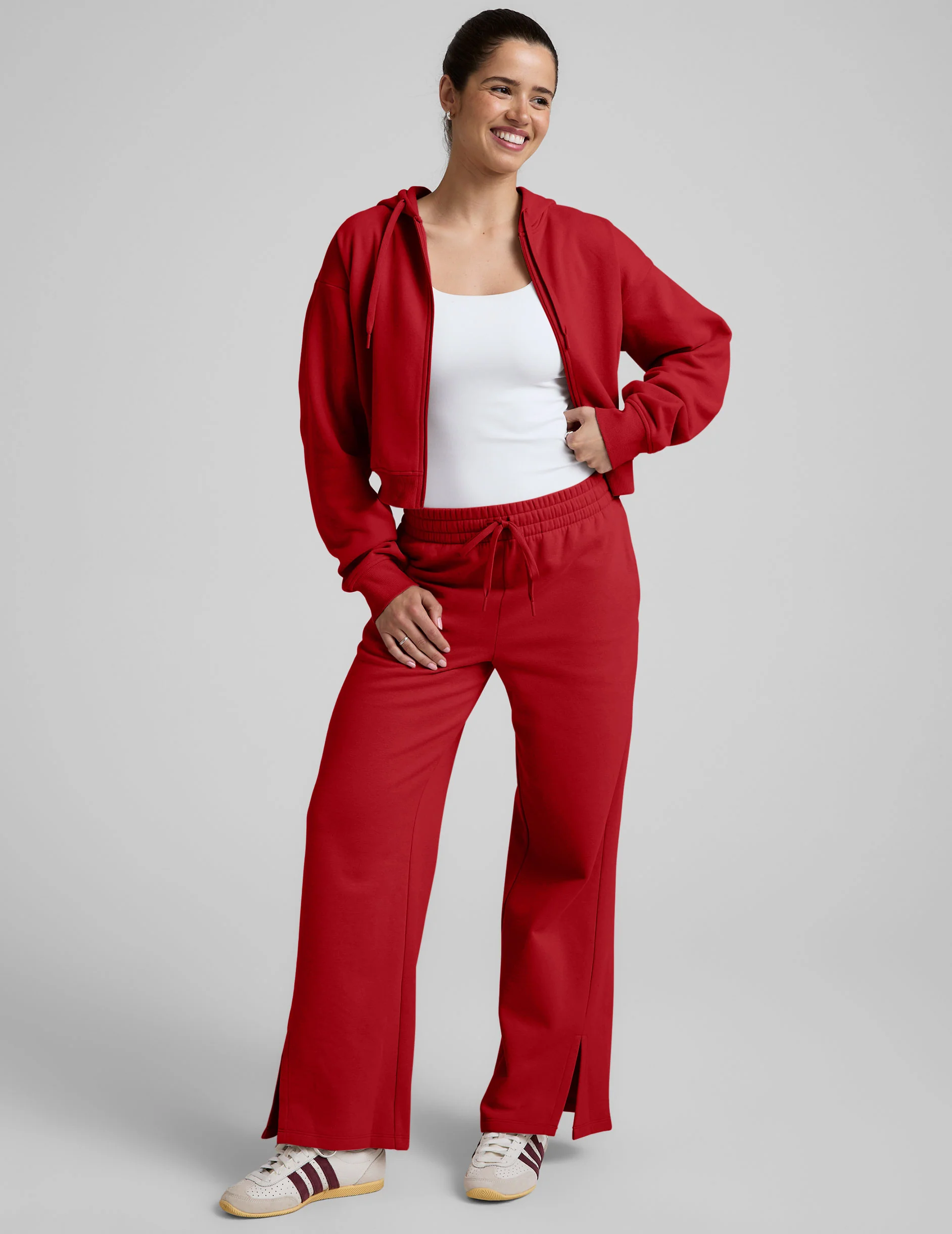 LuxeFleece™ Wide Leg Pant 31" - Image 5