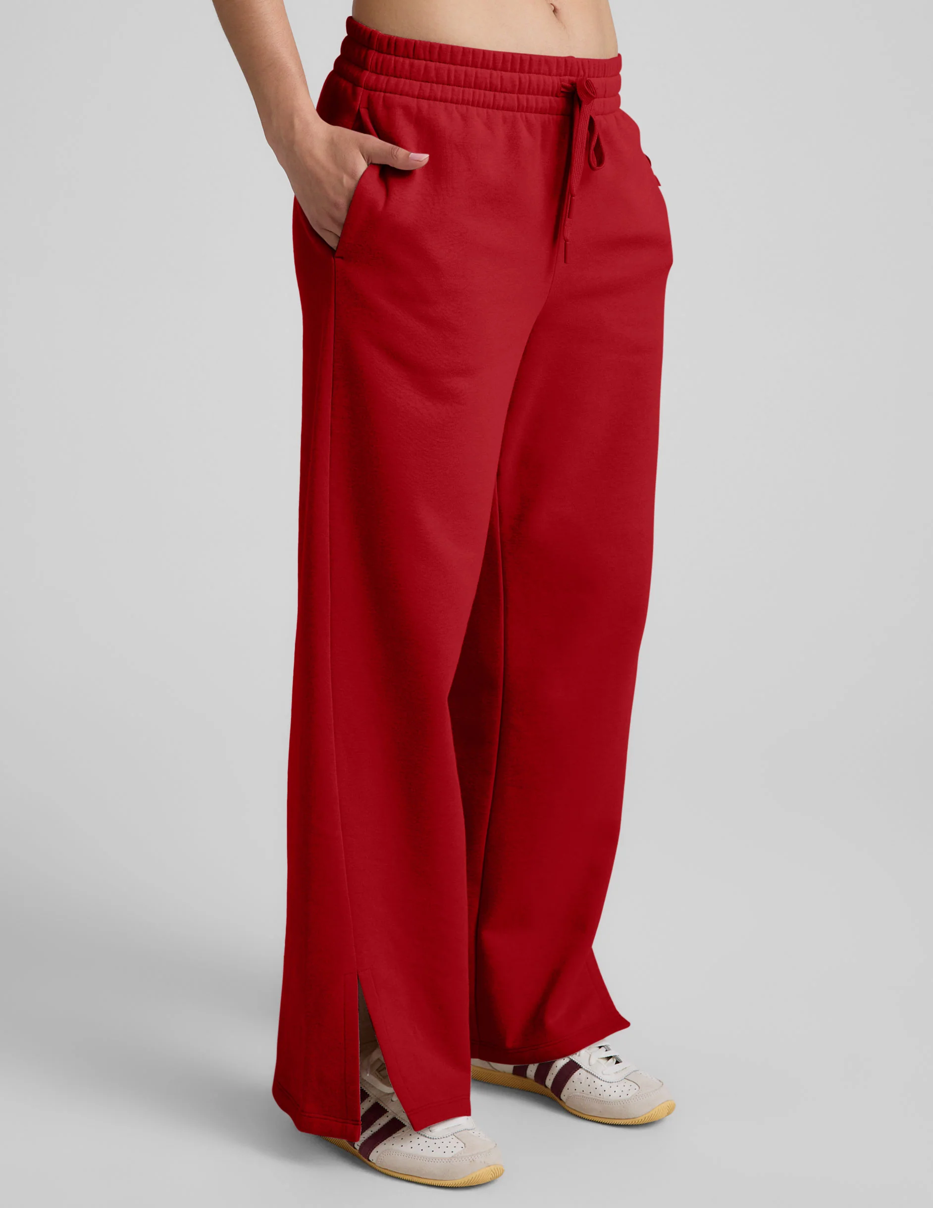 LuxeFleece™ Wide Leg Pant 31" - Image 3
