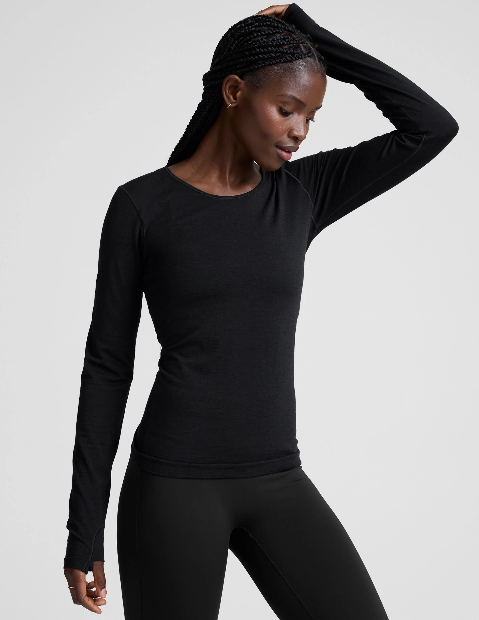 LuxeKnit Merino Wool Crewneck - Image 2