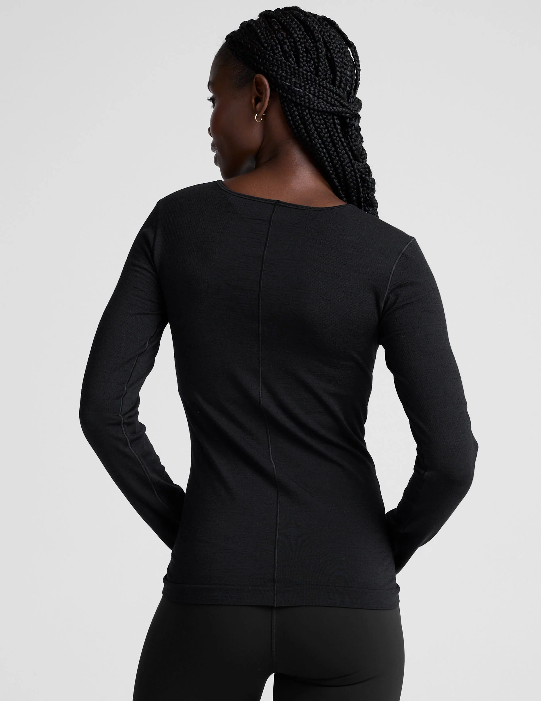 LuxeKnit Merino Wool Crewneck - Image 3