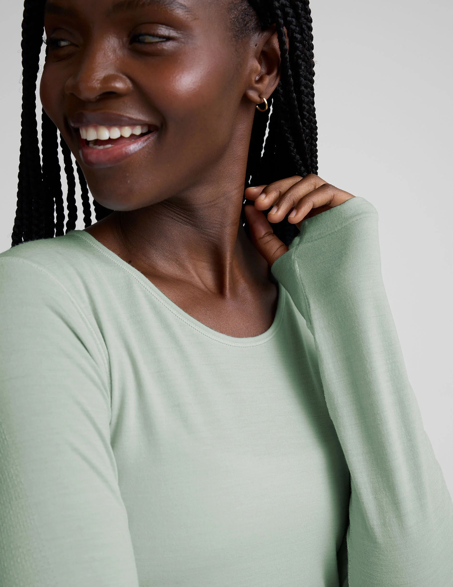 LuxeKnit Merino Wool Crewneck - Image 4