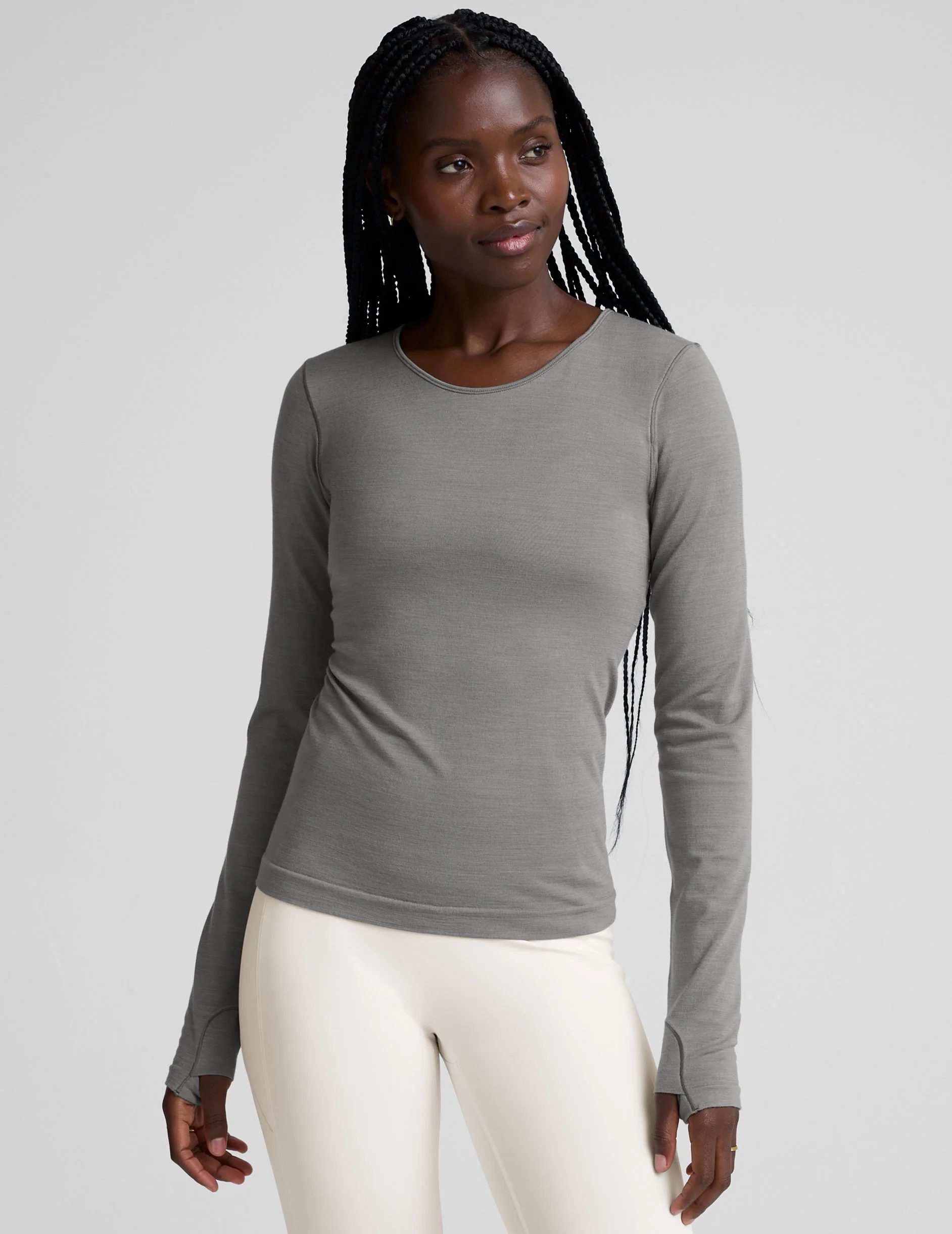 LuxeKnit Merino Wool Crewneck - Image 2