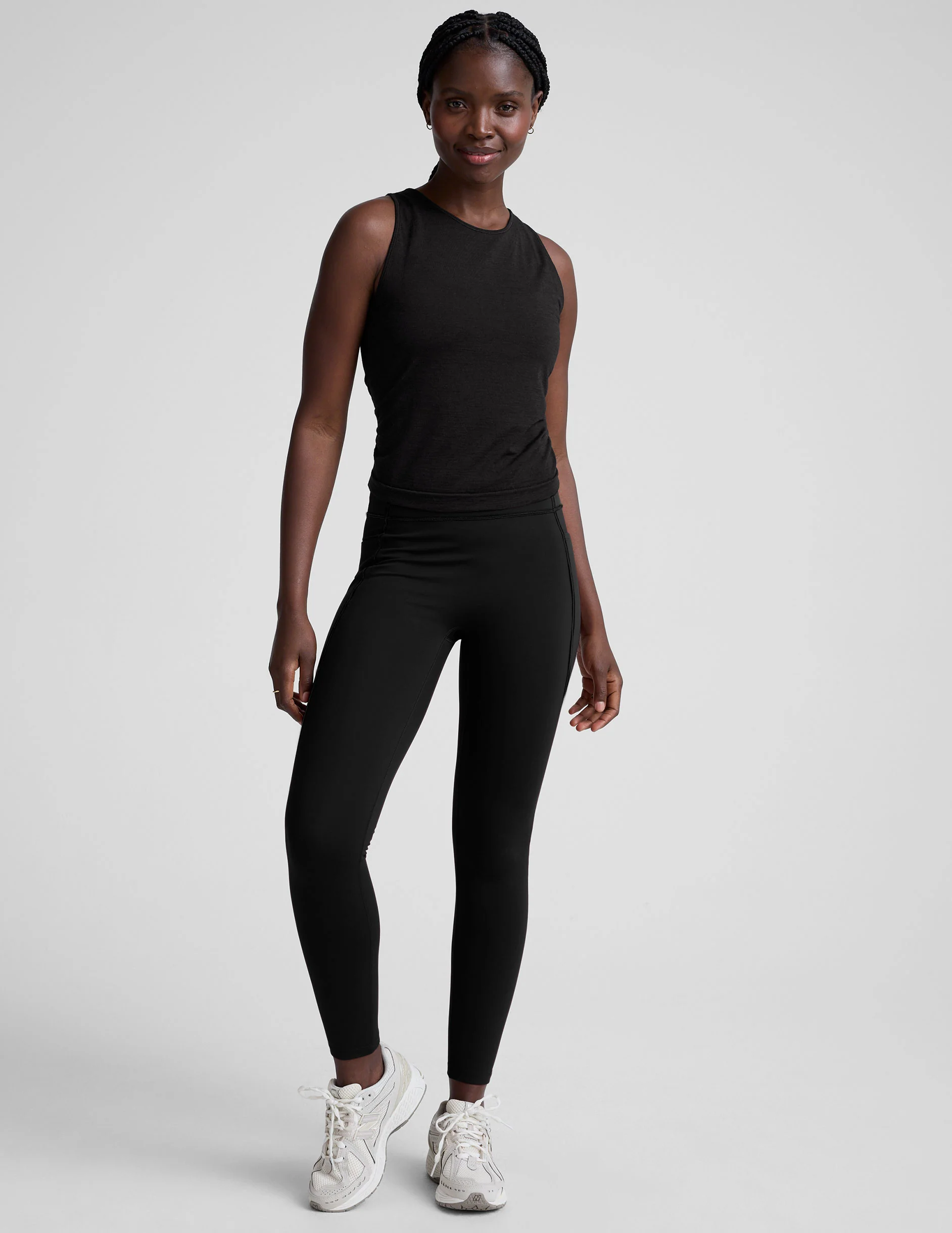 LuxeKnit Merino Wool Racerback Tank - Image 5