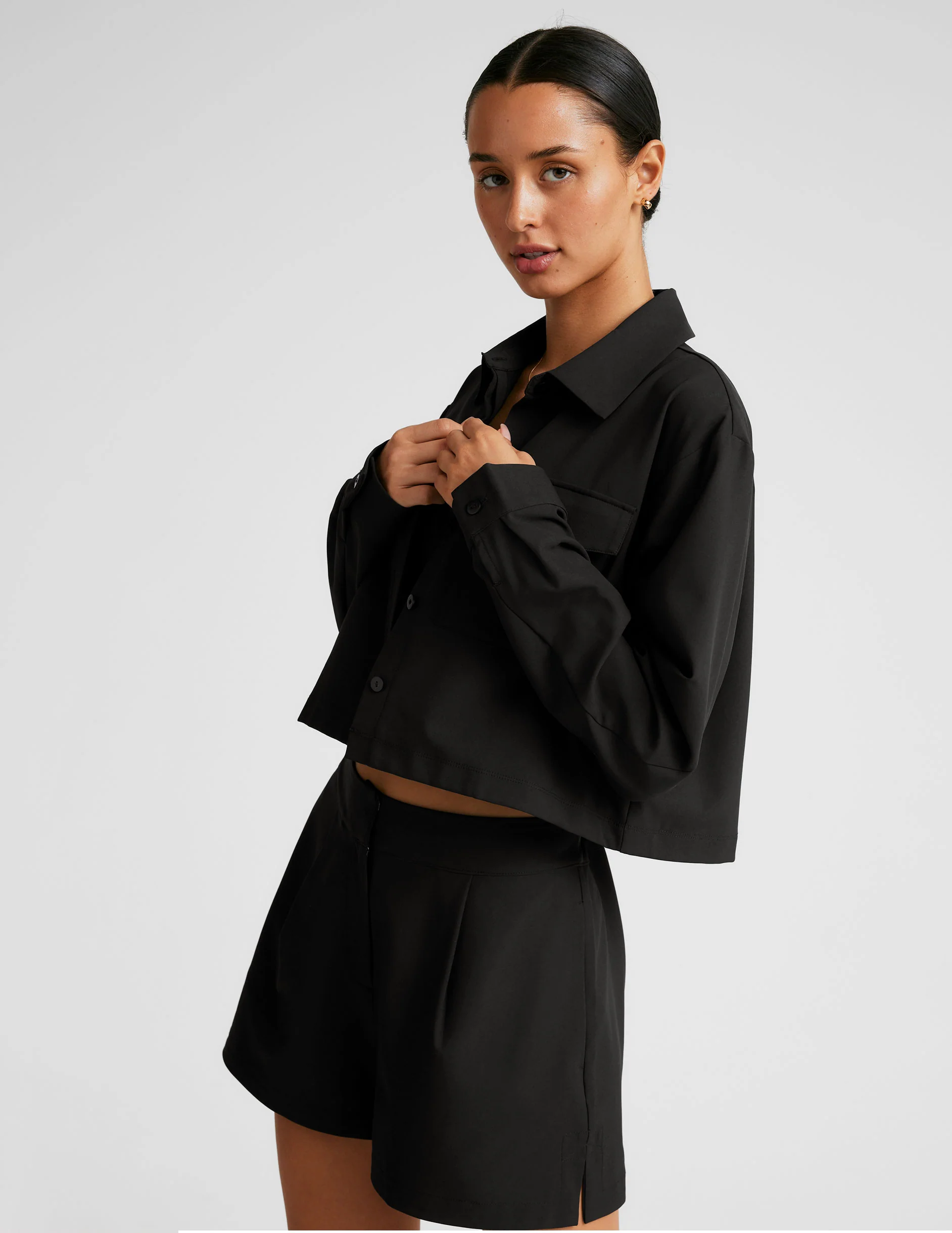 Midtown Cropped Jacket - Image 3