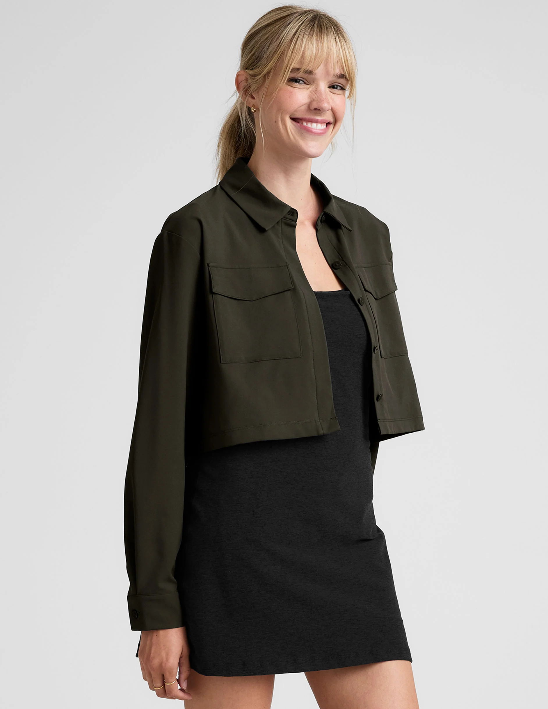 Midtown Cropped Jacket - Image 4