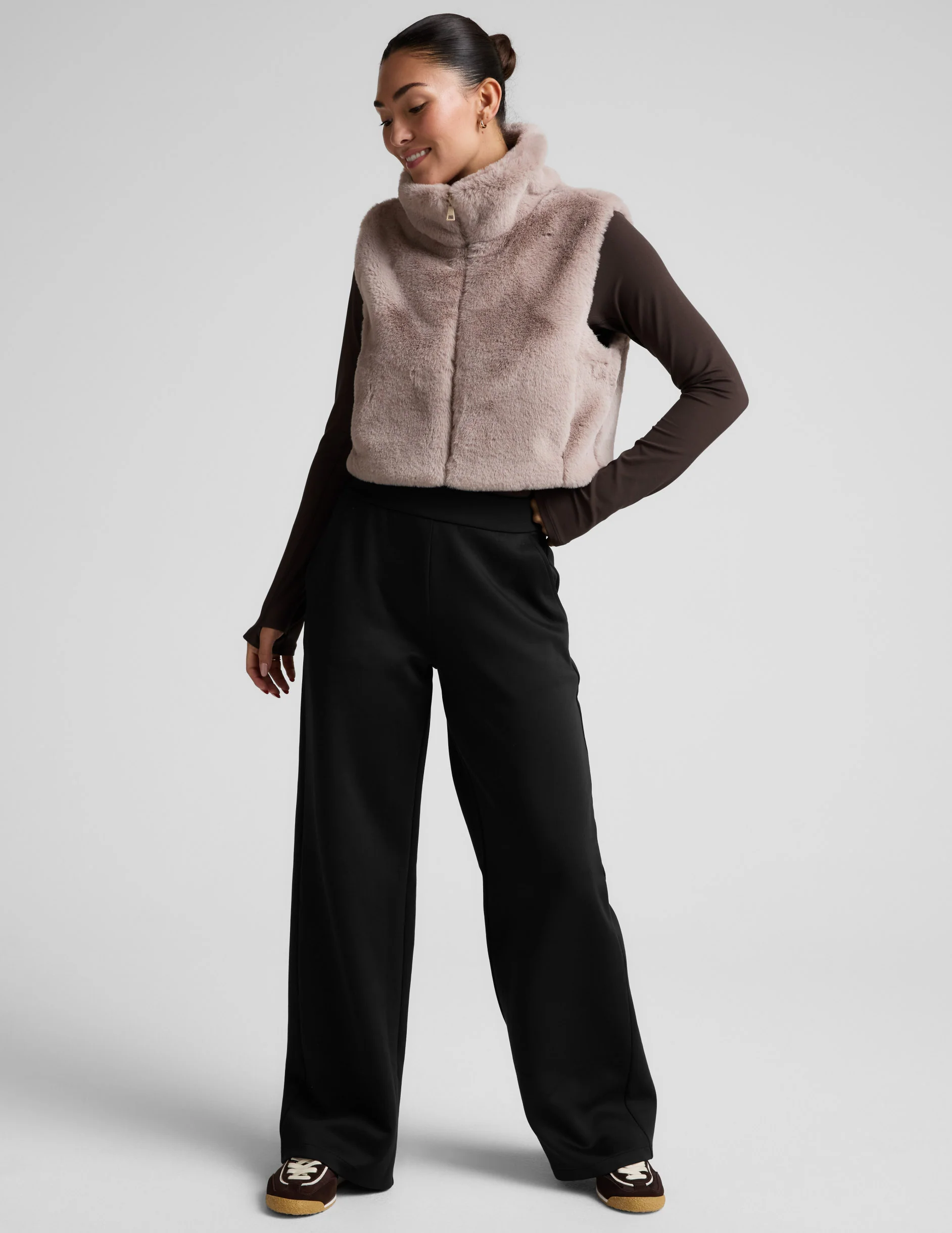 On The List Faux Fur Vest - Image 6