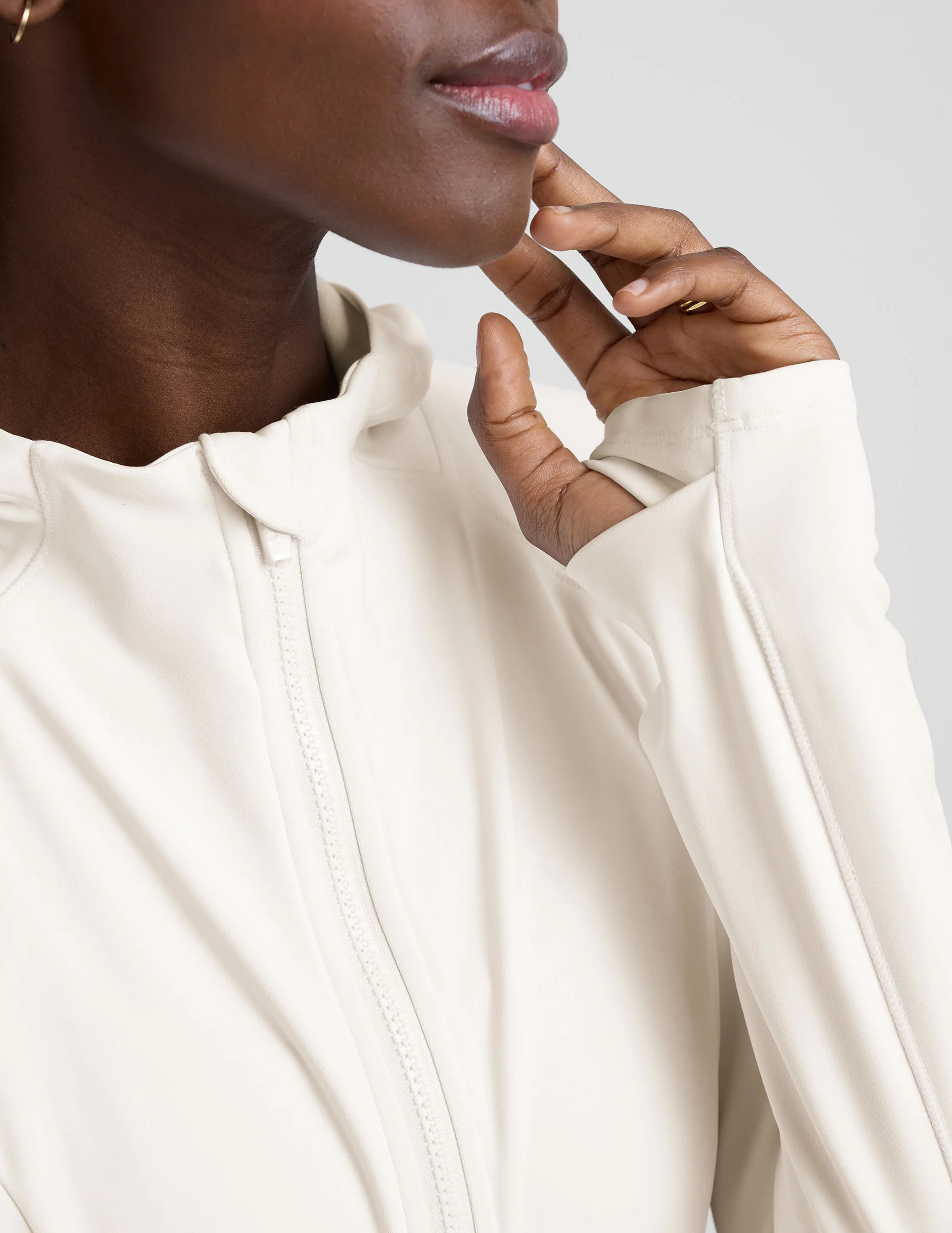 Pacer Fleece-Backed Full Zip Jacket - Image 5