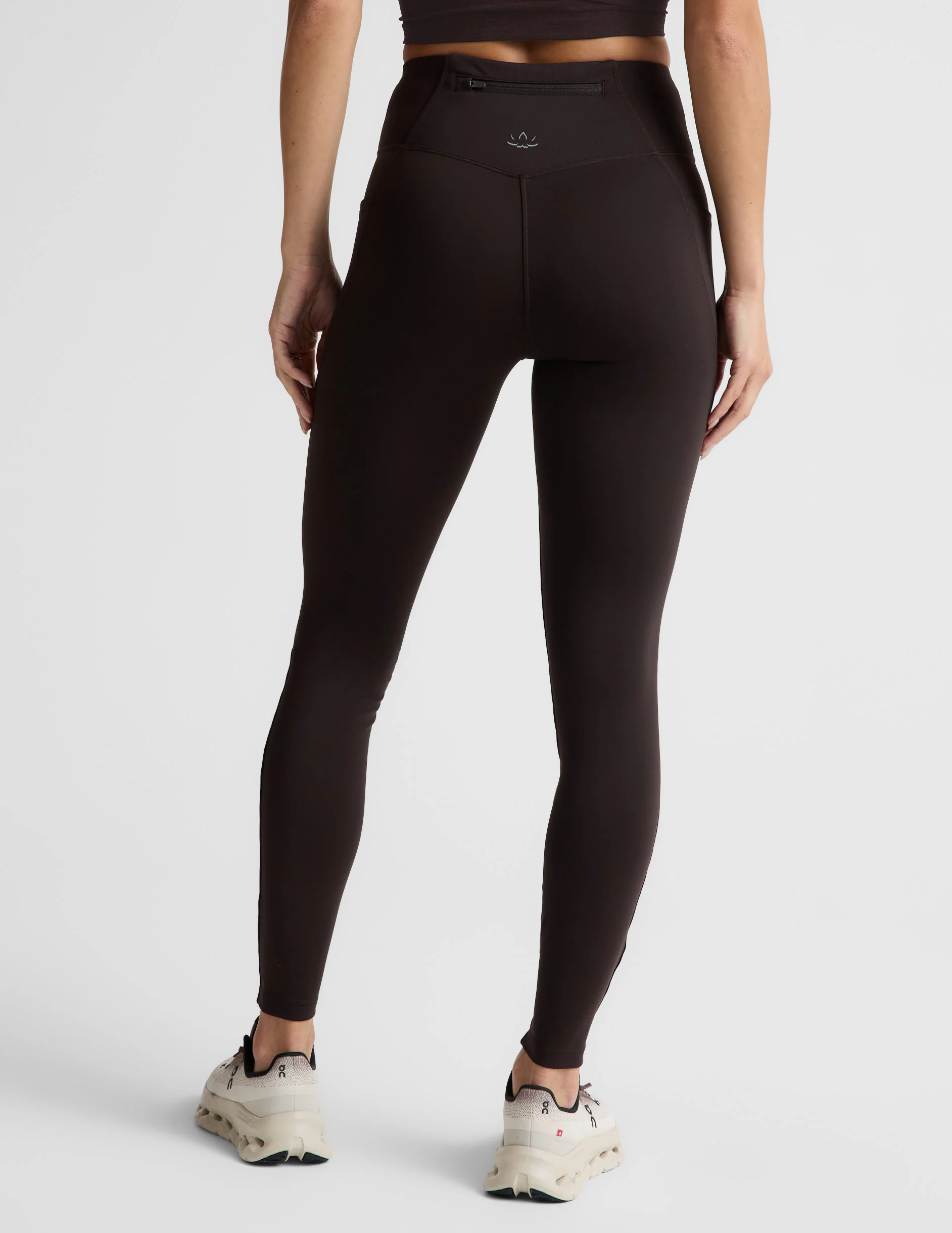 Pacer Fleece-Backed Zip Pocket Full Length Legging - Image 6