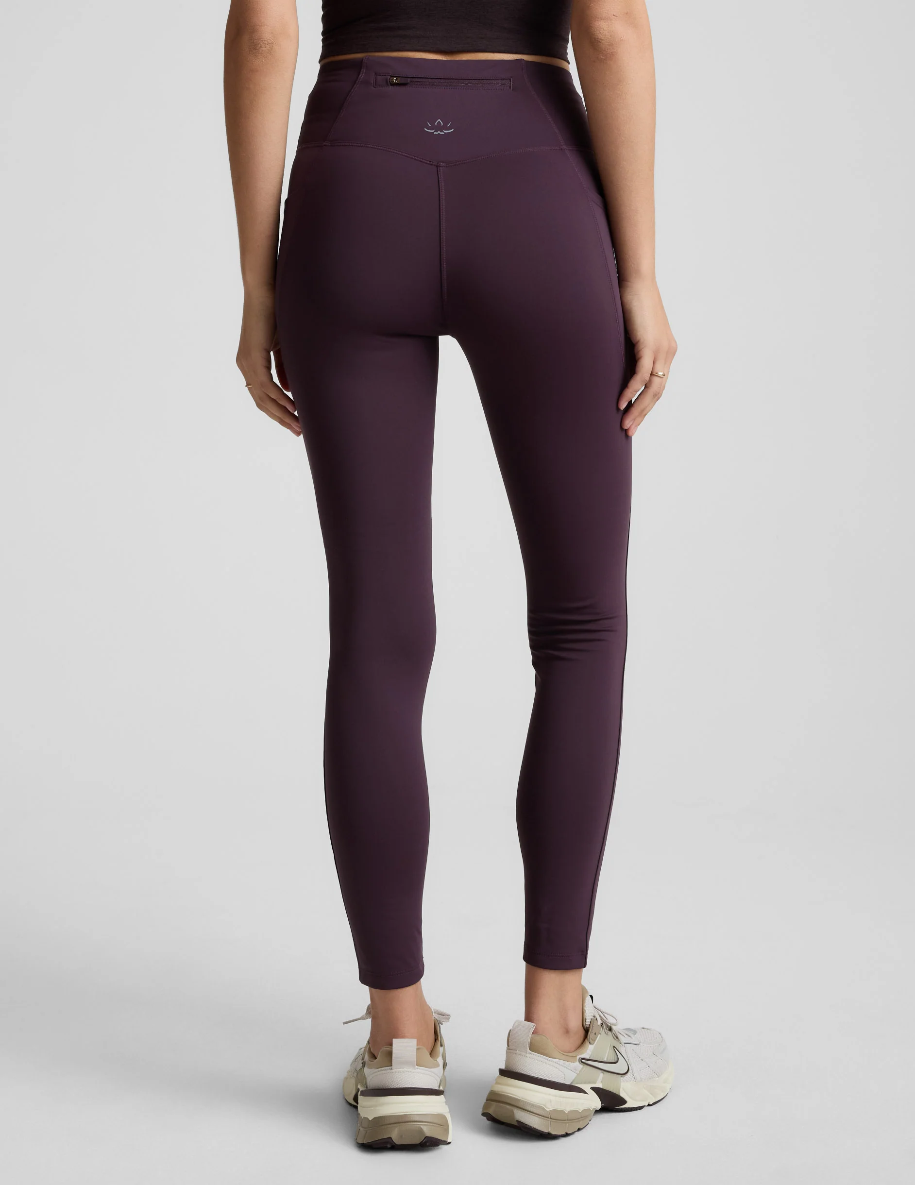 Pacer Fleece-Backed Zip Pocket Full Length Legging - Image 4