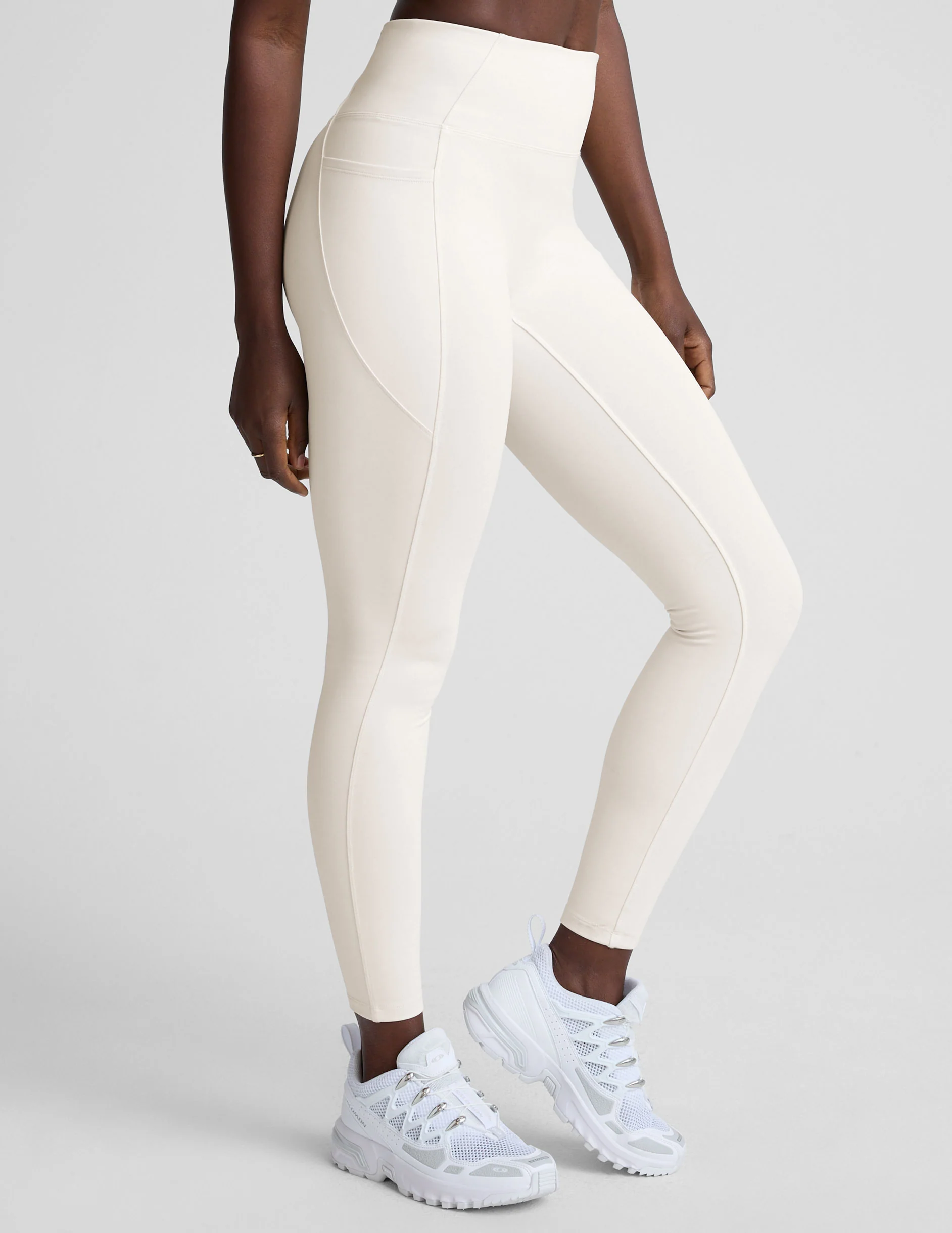 Pacer Fleece-Backed Zip Pocket Full Length Legging - Image 6