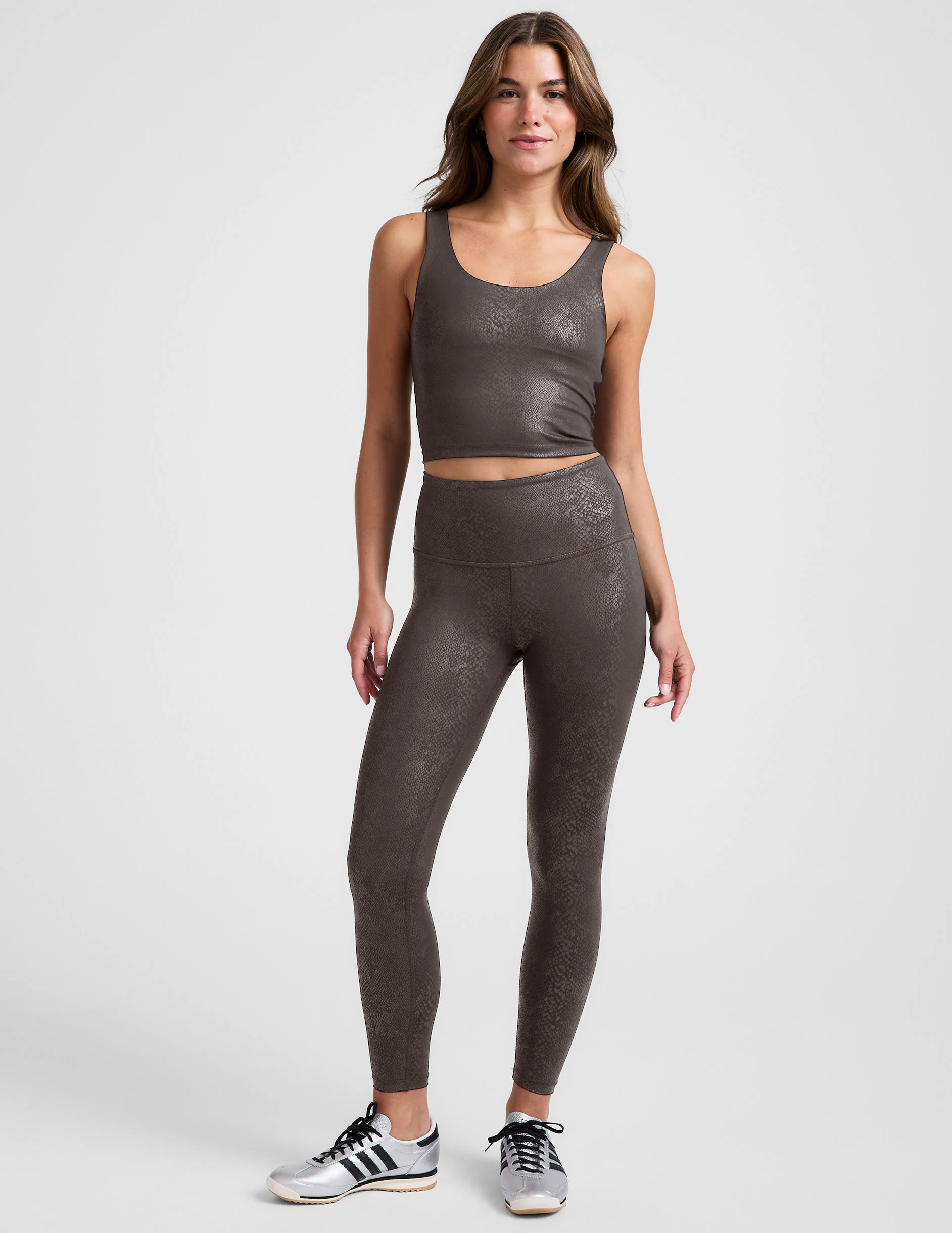 PowerShine Viper Print Cropped Tank - Image 3