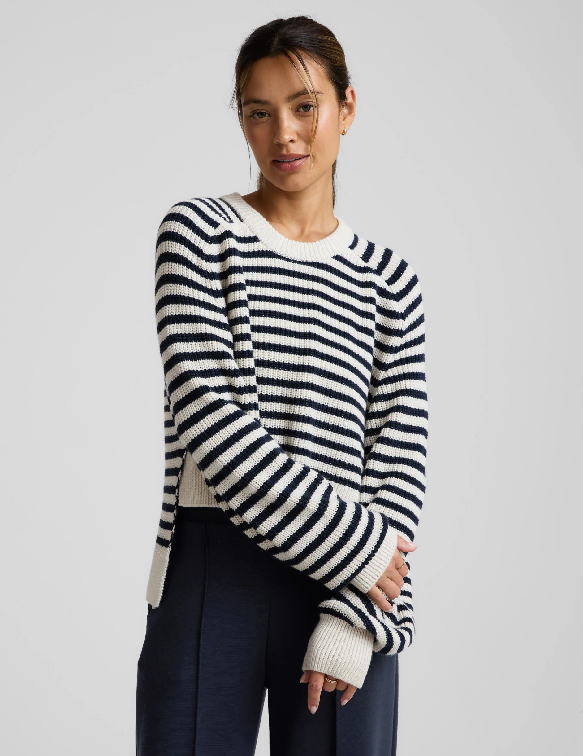 Ready For Anywhere Hi Lo Sweater - Image 2