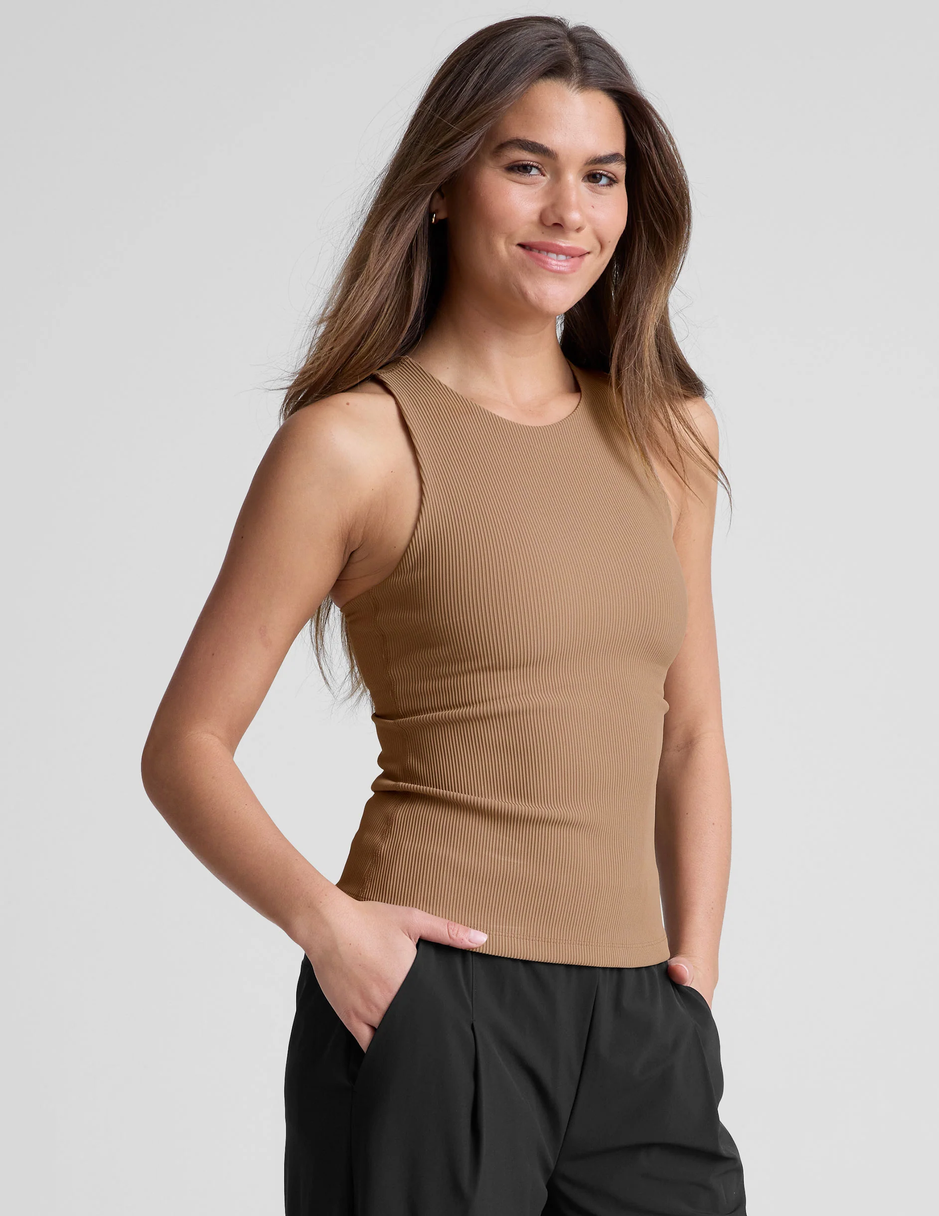 Refocus Ribbed Classic Tank - Image 3