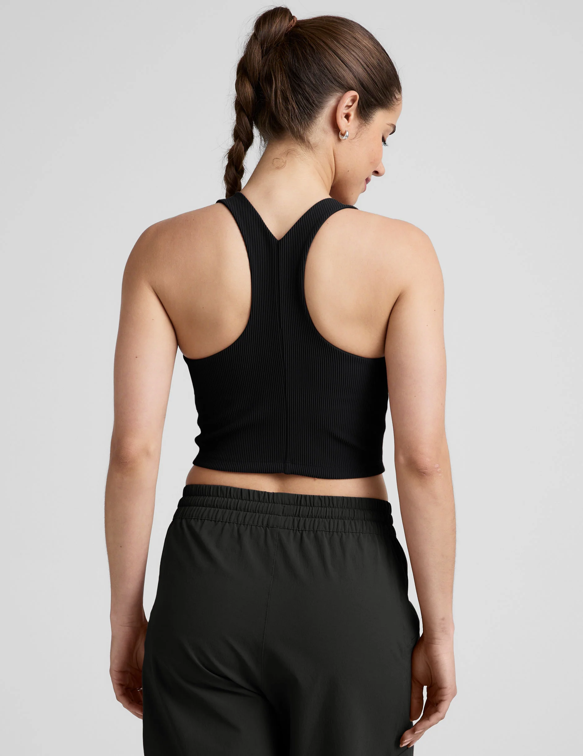 Refocus Ribbed Cropped Tank - Image 3