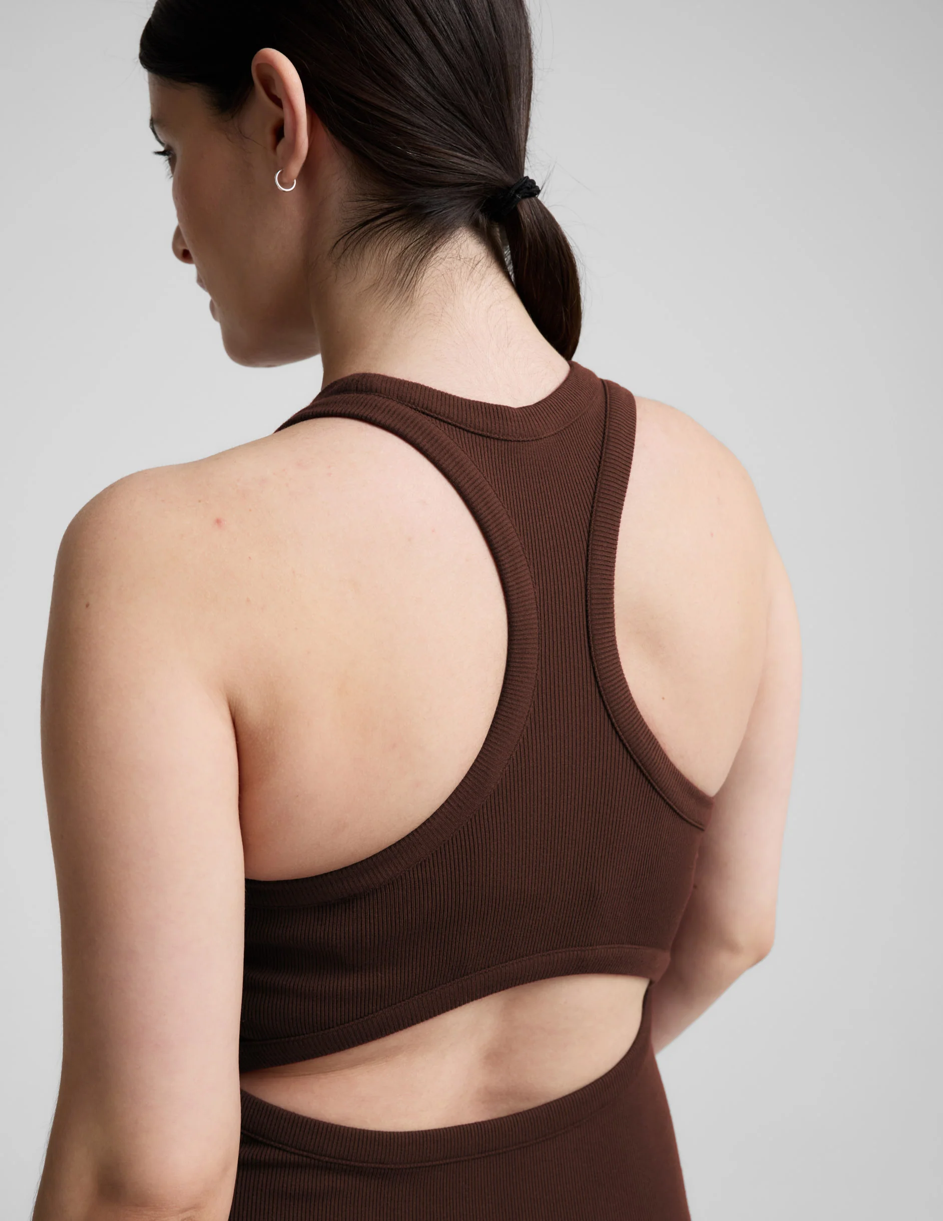 Ribbed High Neck Maxi Dress - Image 3
