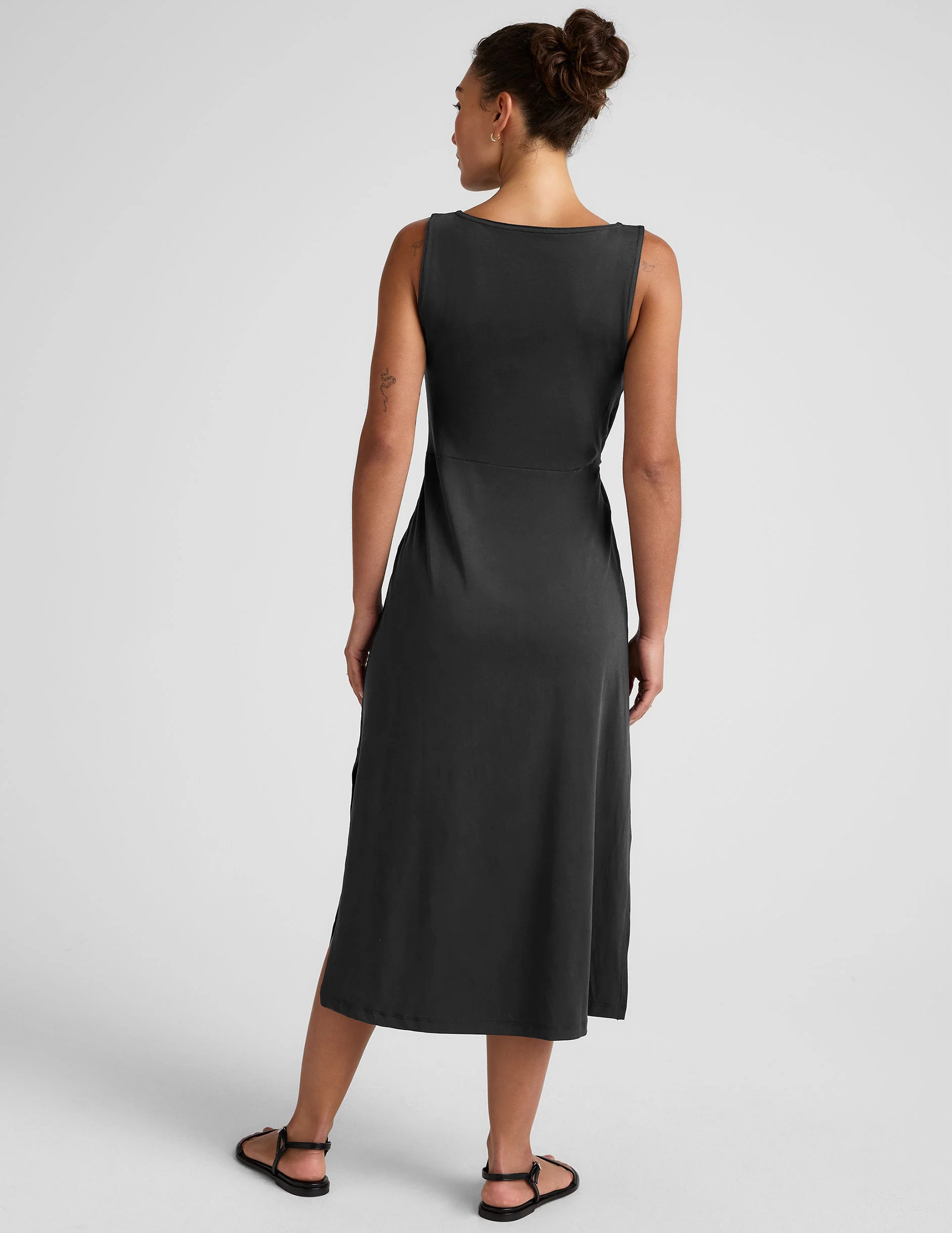 Rotation Side Twist Midi Dress - Image 3