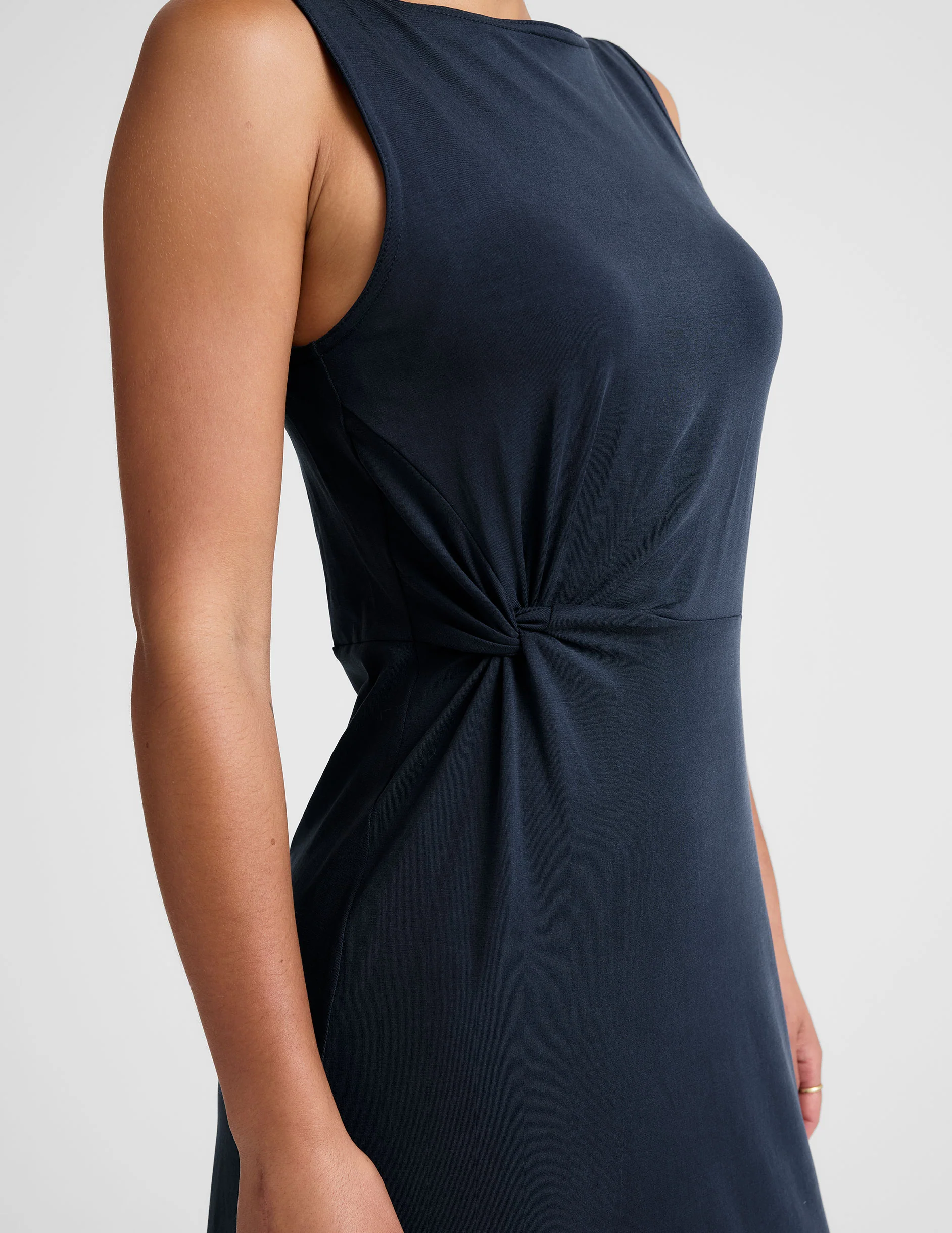 Rotation Side Twist Midi Dress - Image 4