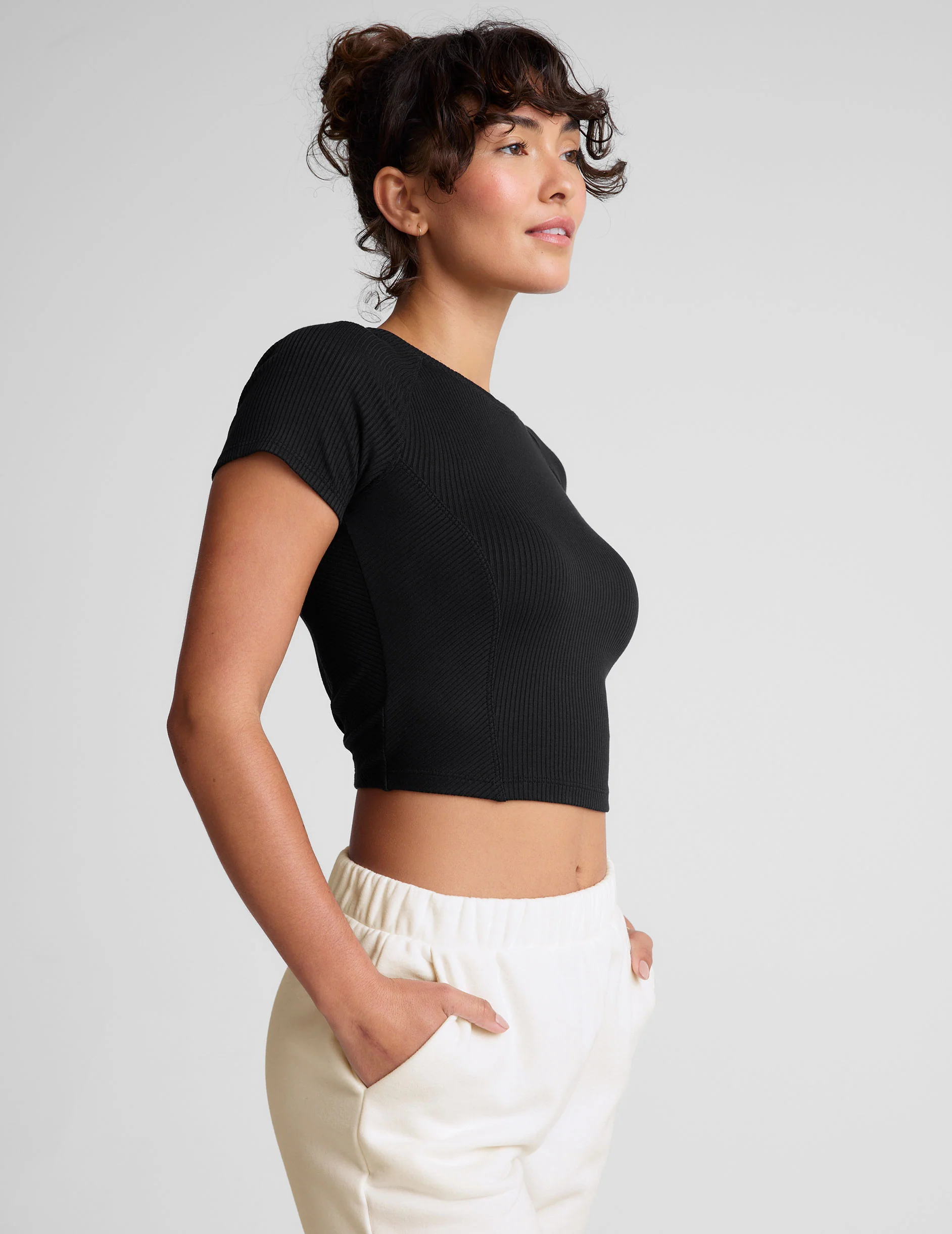Silhouette Cropped Tee - Image 2