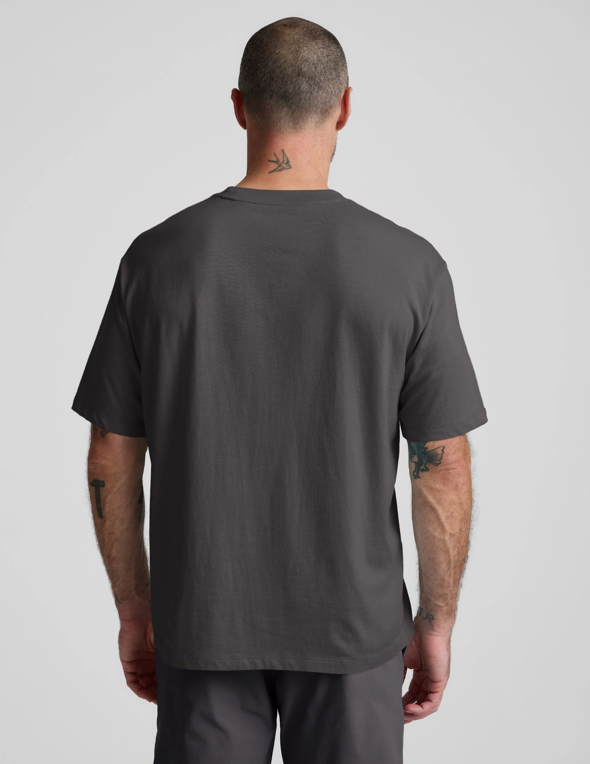 SoftKnit Men's Cotton Tee - Image 3