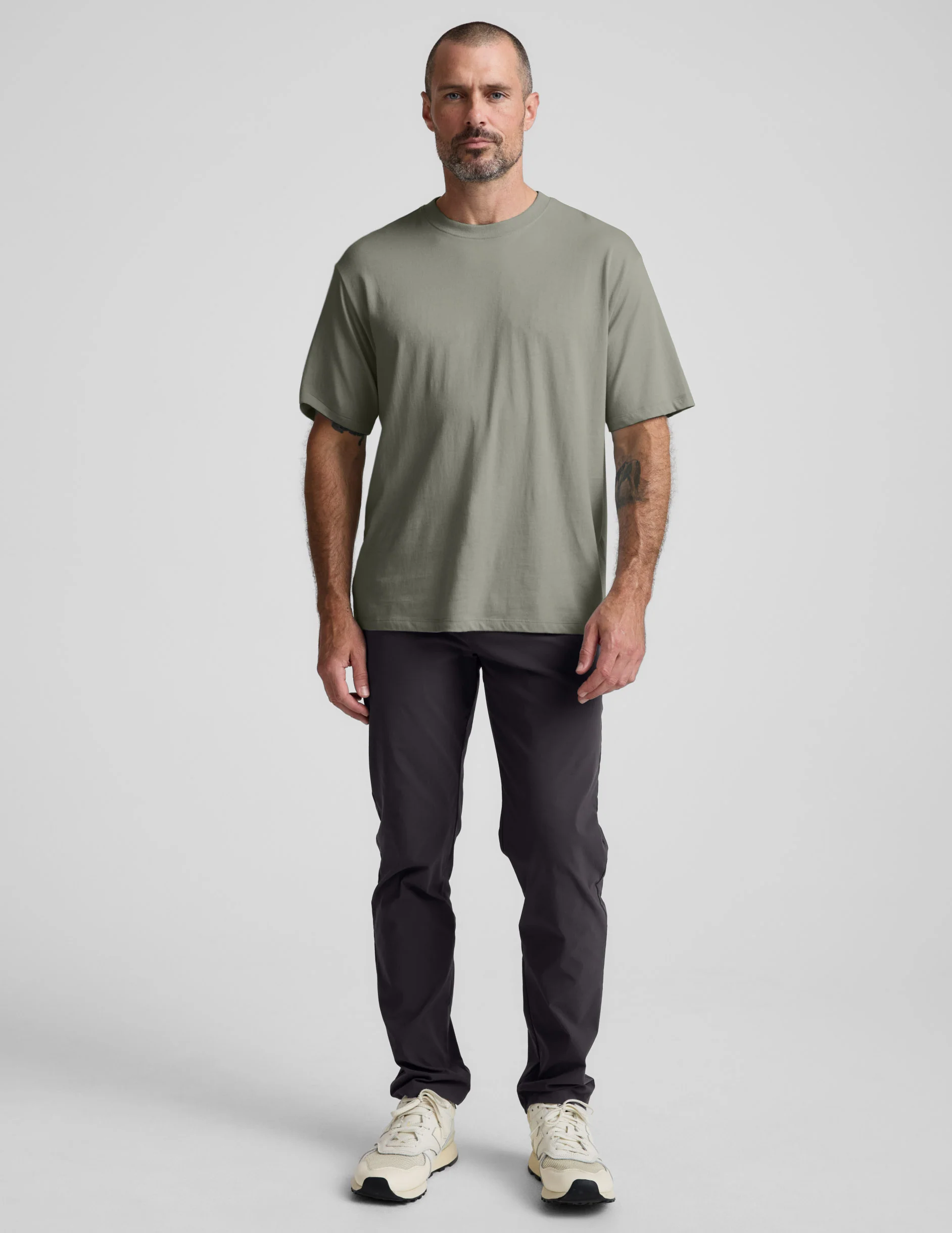 SoftKnit Men's Cotton Tee - Image 2