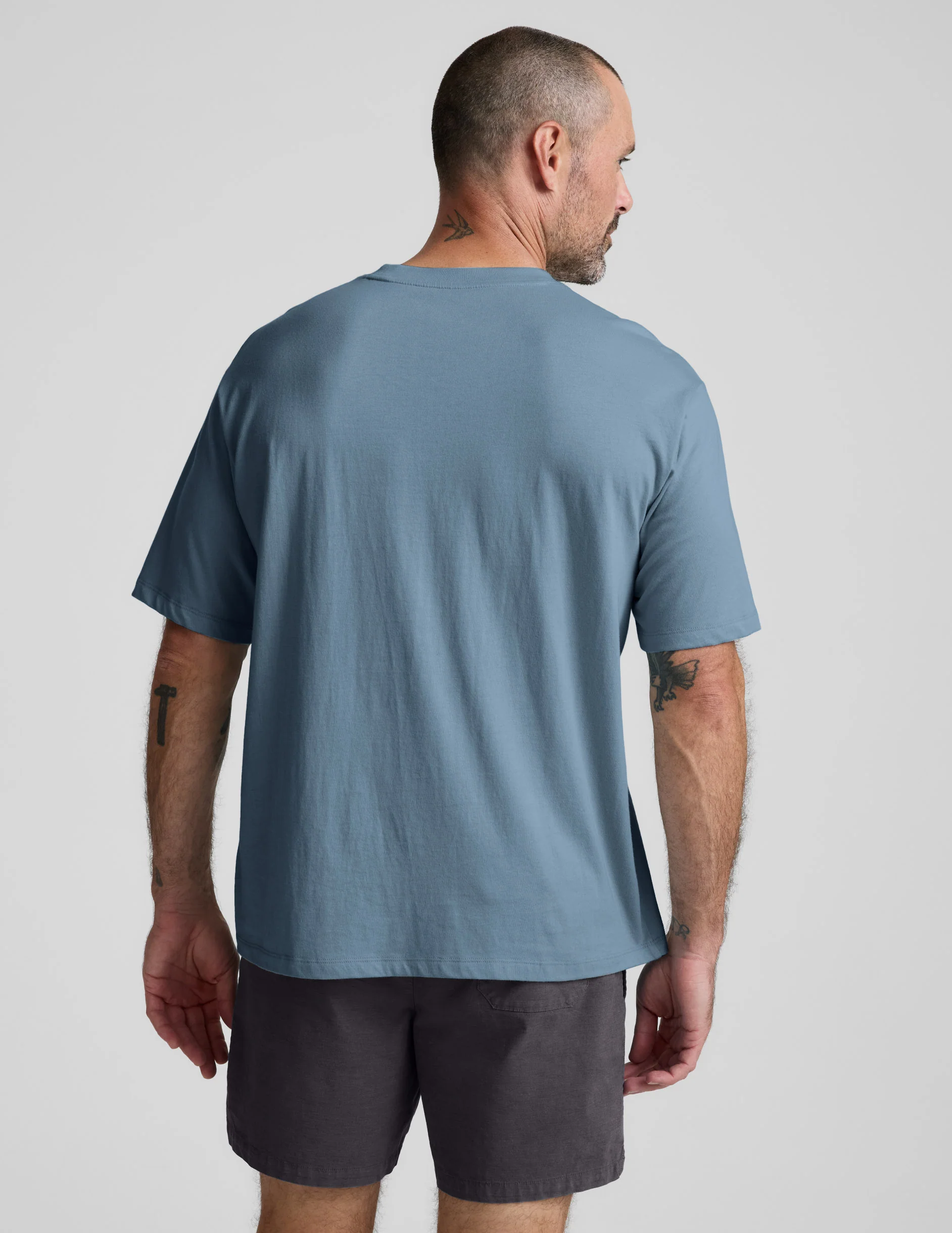 SoftKnit Men's Cotton Tee - Image 3