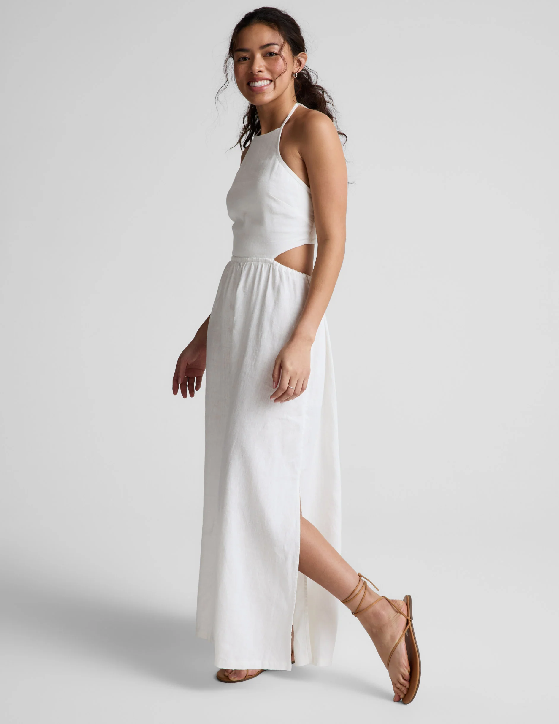 SoftWash Linen Halter Dress - Image 7