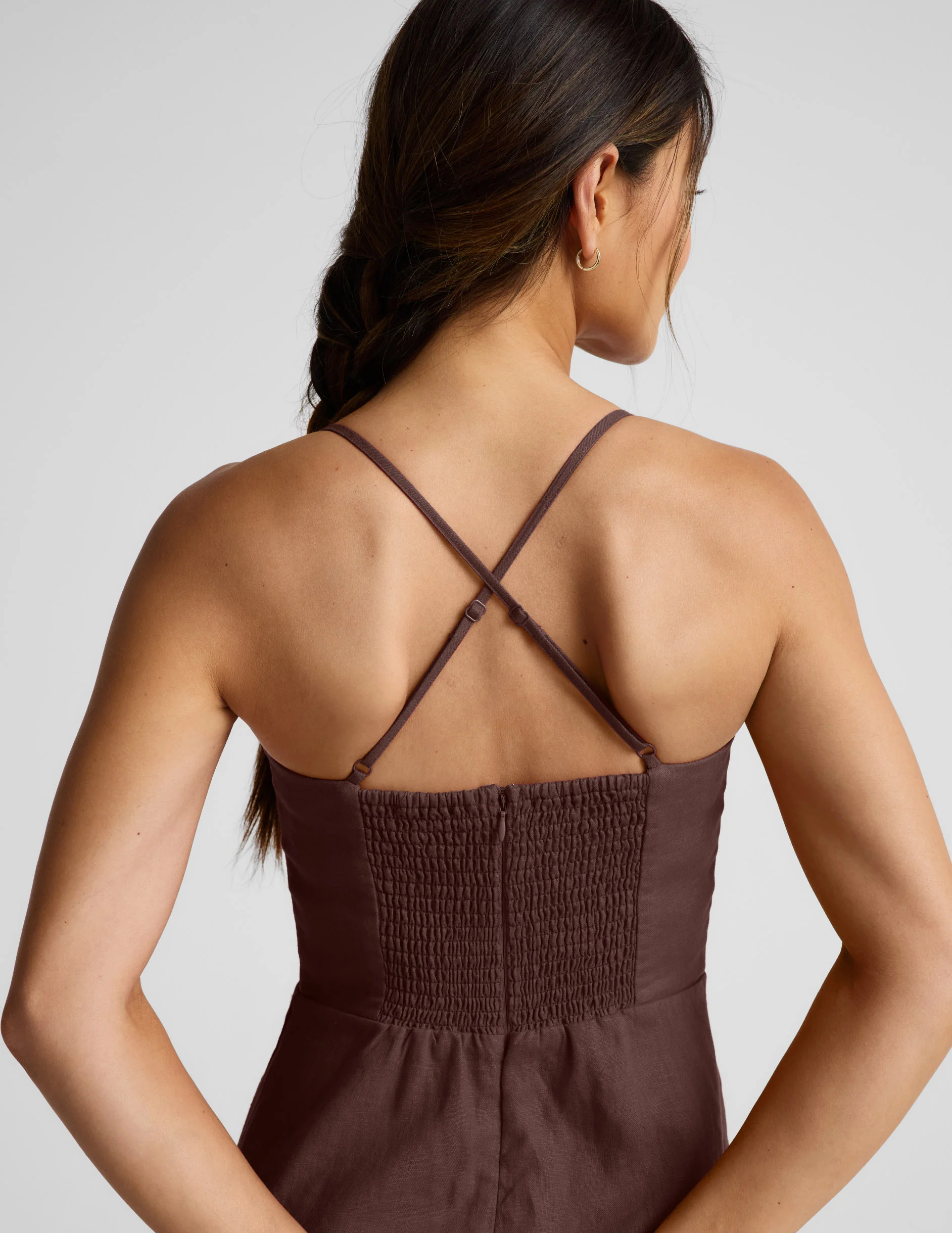 SoftWash Linen Seaside Mini Dress - Image 4