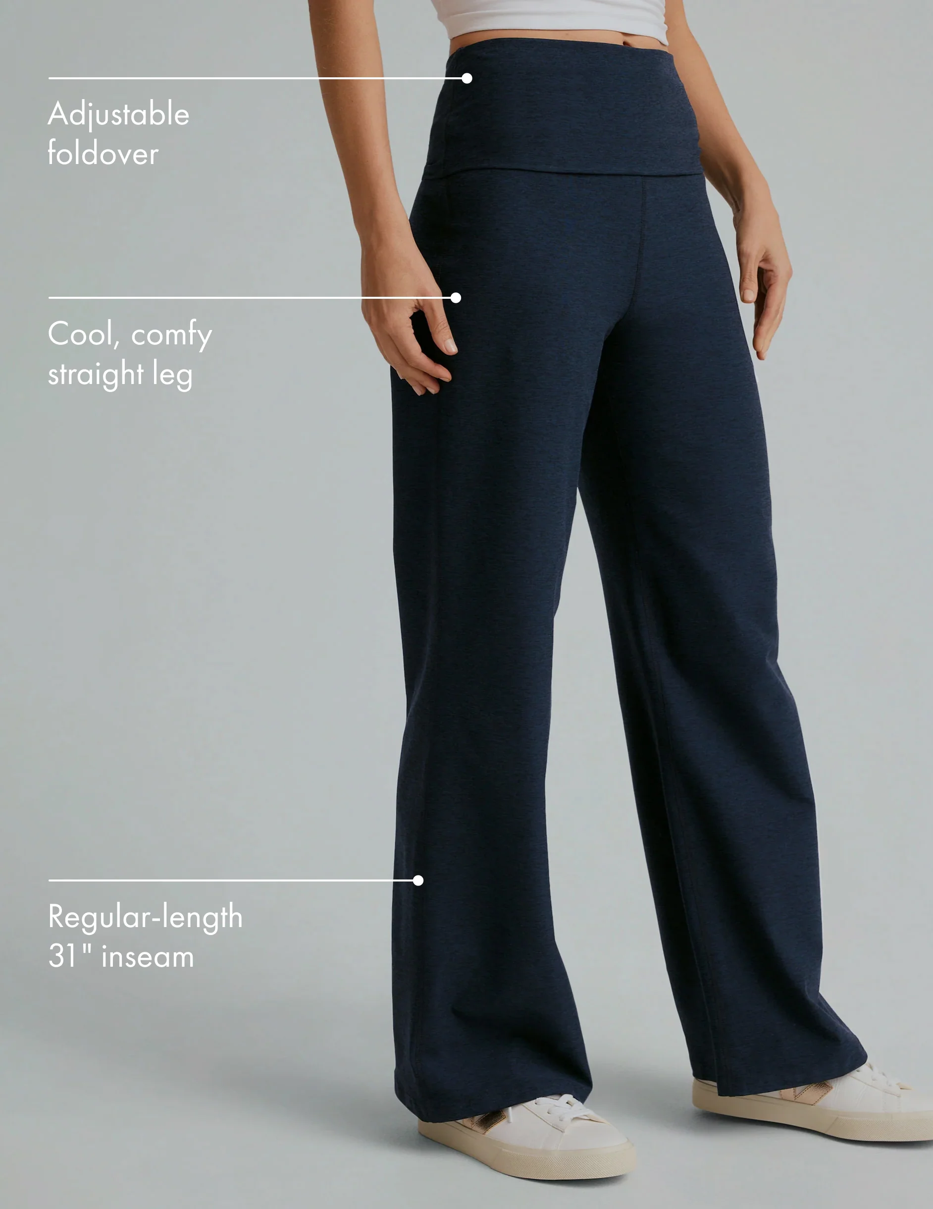 Spacedye™ Foldover Wide Leg Pant - Image 2