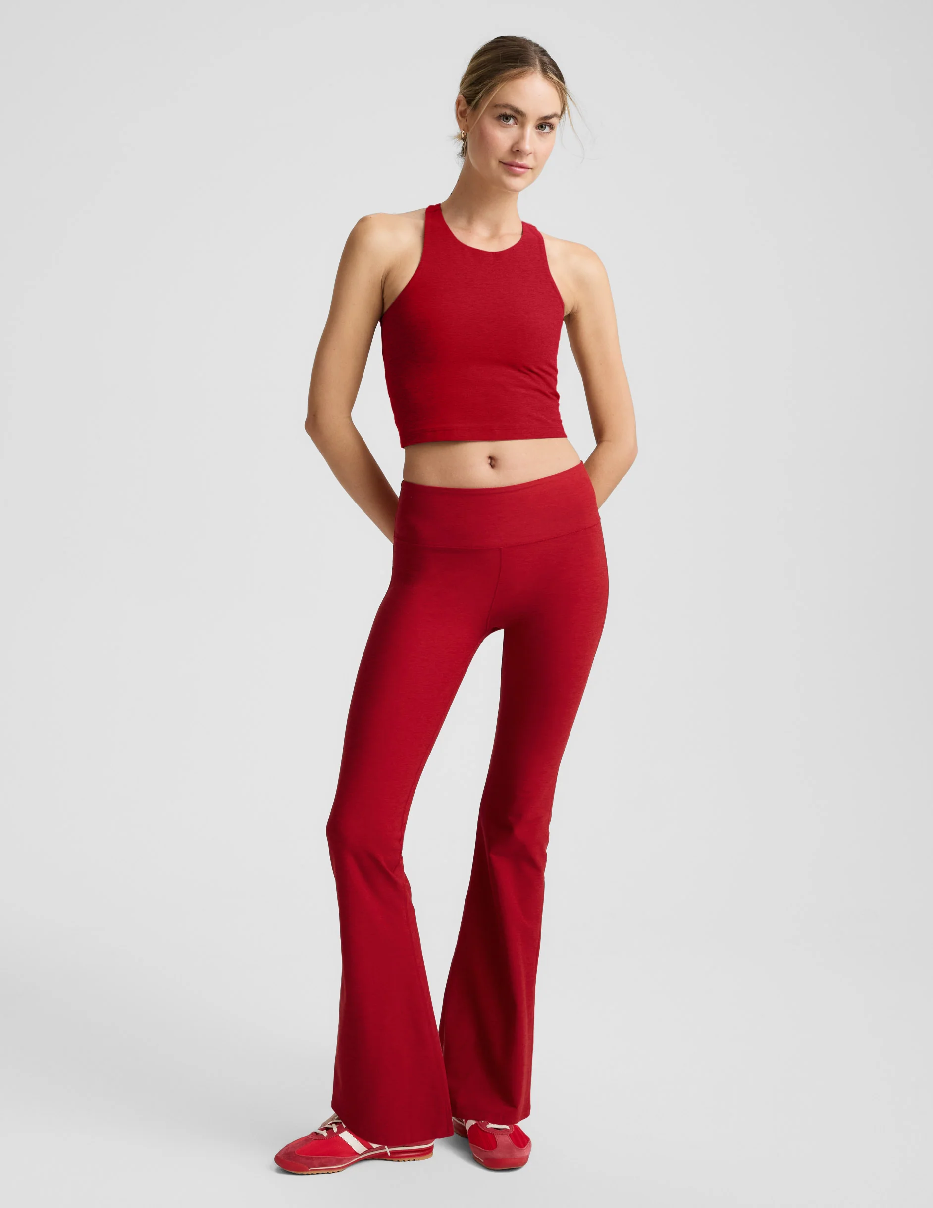 Spacedye™ High Neck Cropped Tank - Image 3