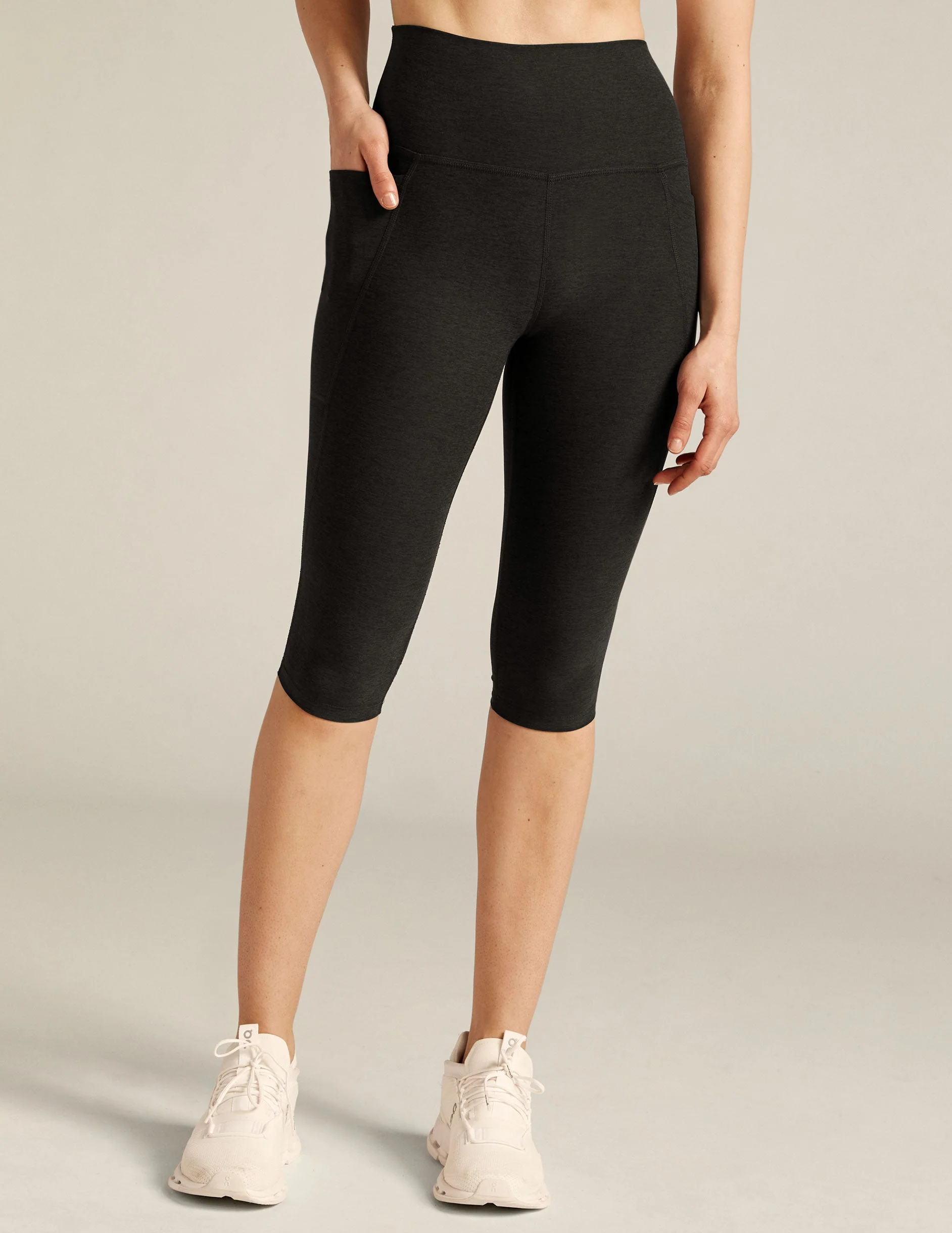 Spacedye™ High Waisted Pocket Pedal Pusher Legging - Image 4