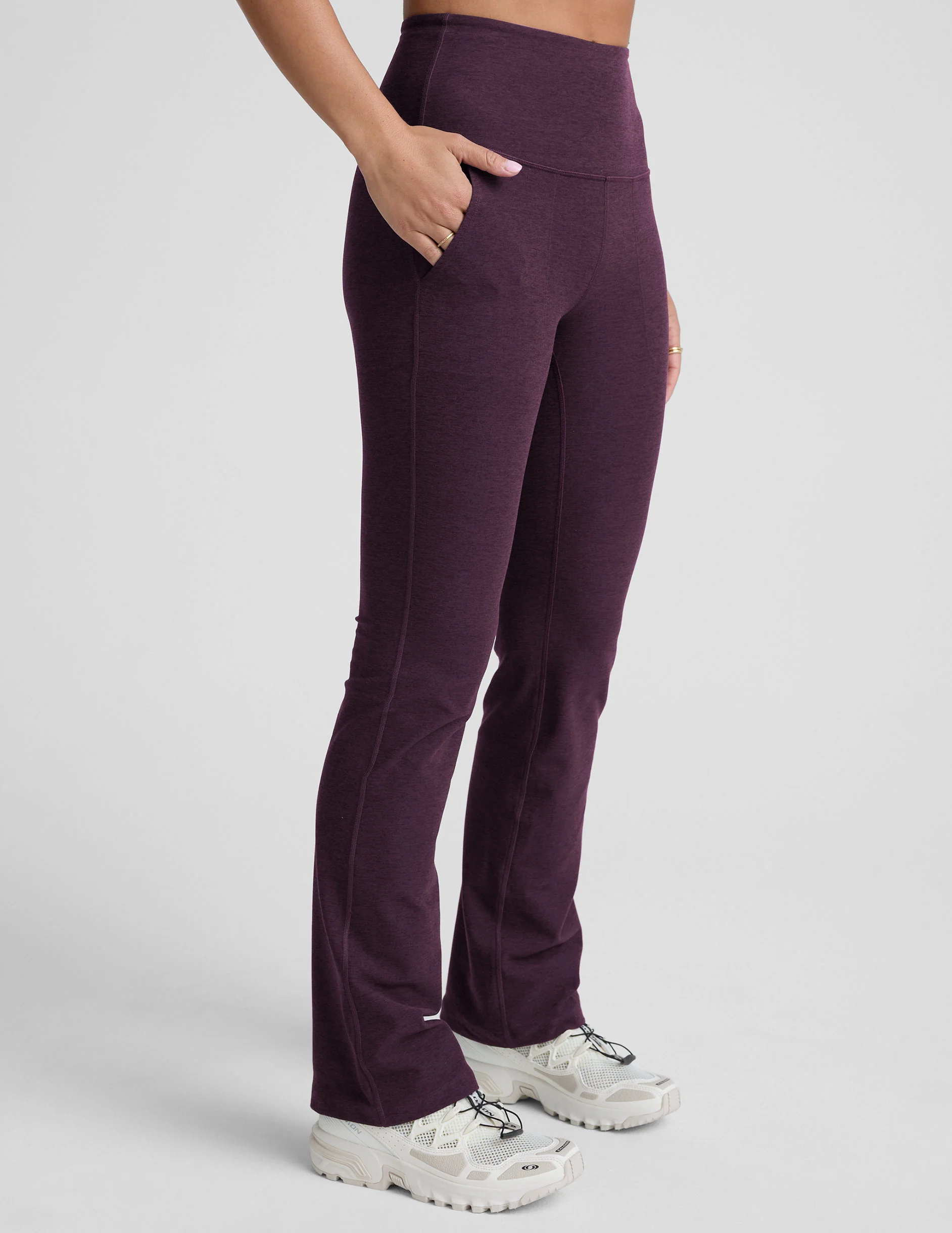 Spacedye™ High Waisted Practice Pocket Bootcut Pant 31" - Image 6