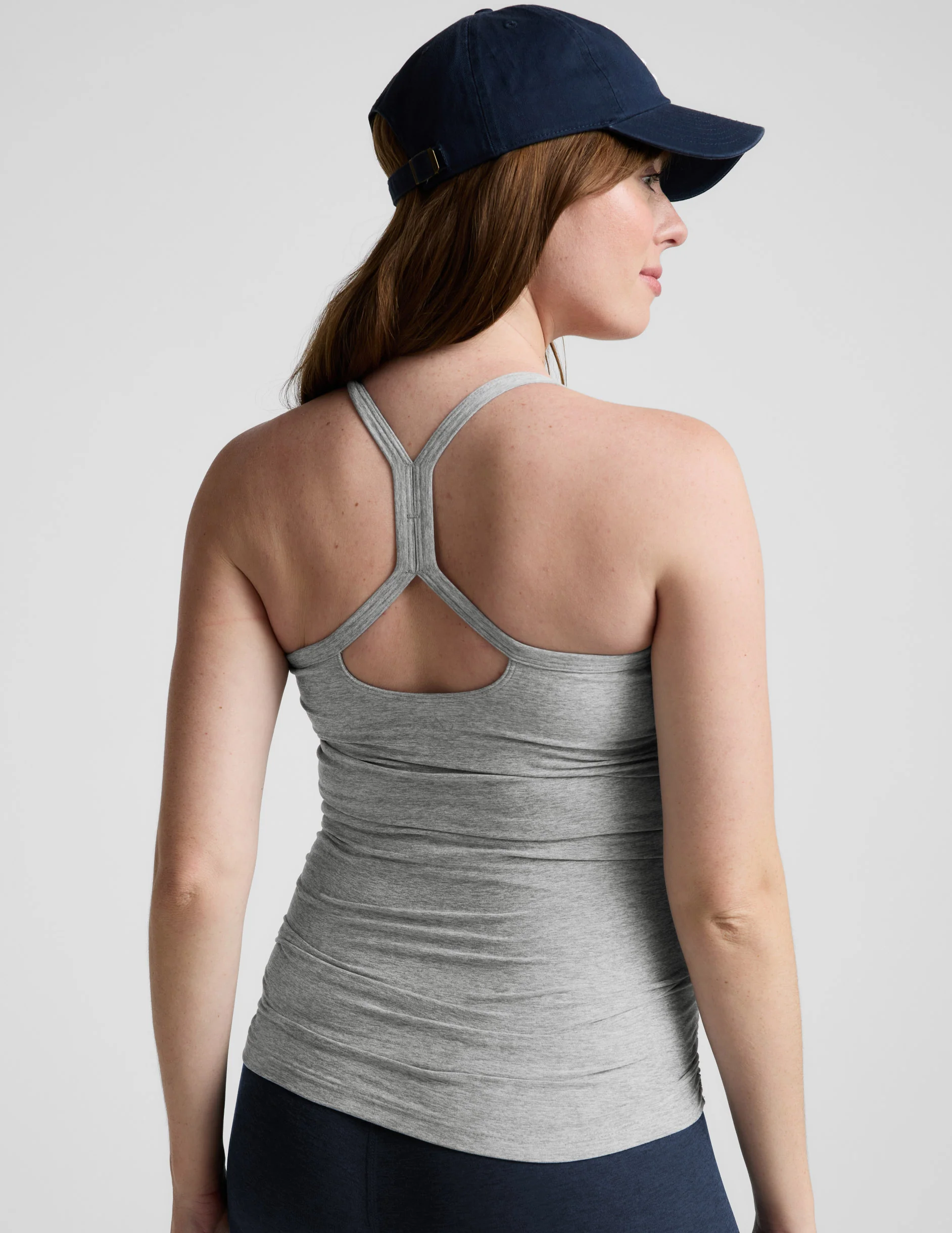 Spacedye™ Keep Your Cool Maternity Slim Racerback Tank - Image 3