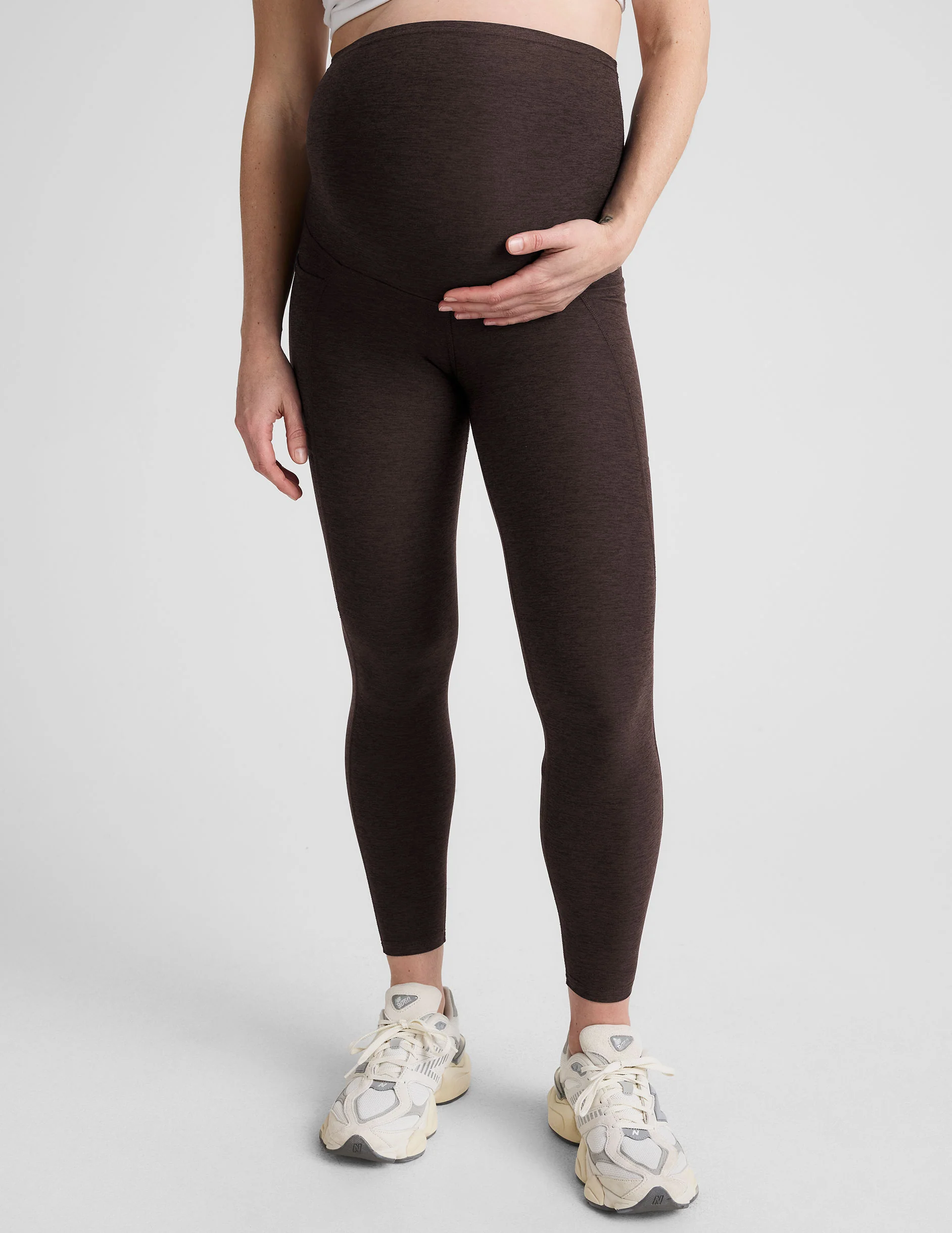 Spacedye™ Love the Bump Maternity Pocket Midi Legging - Image 3