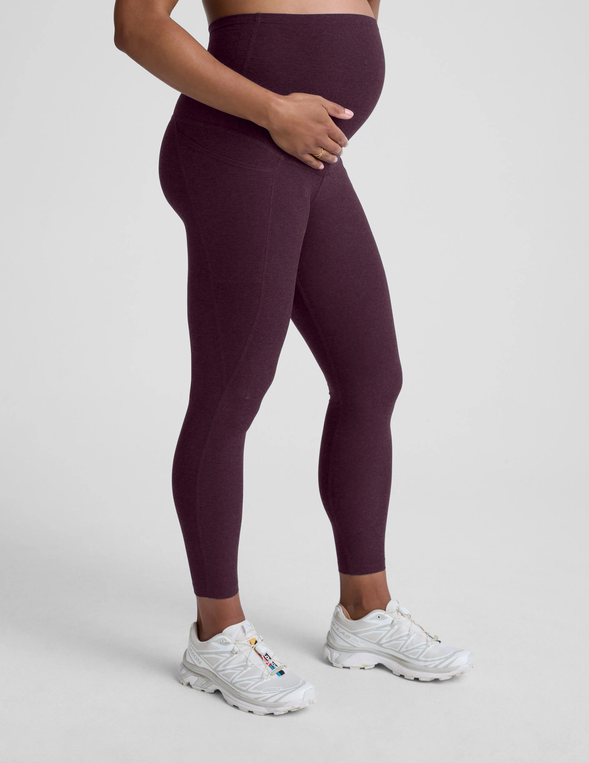 Spacedye™ Love the Bump Maternity Pocket Midi Legging - Image 2