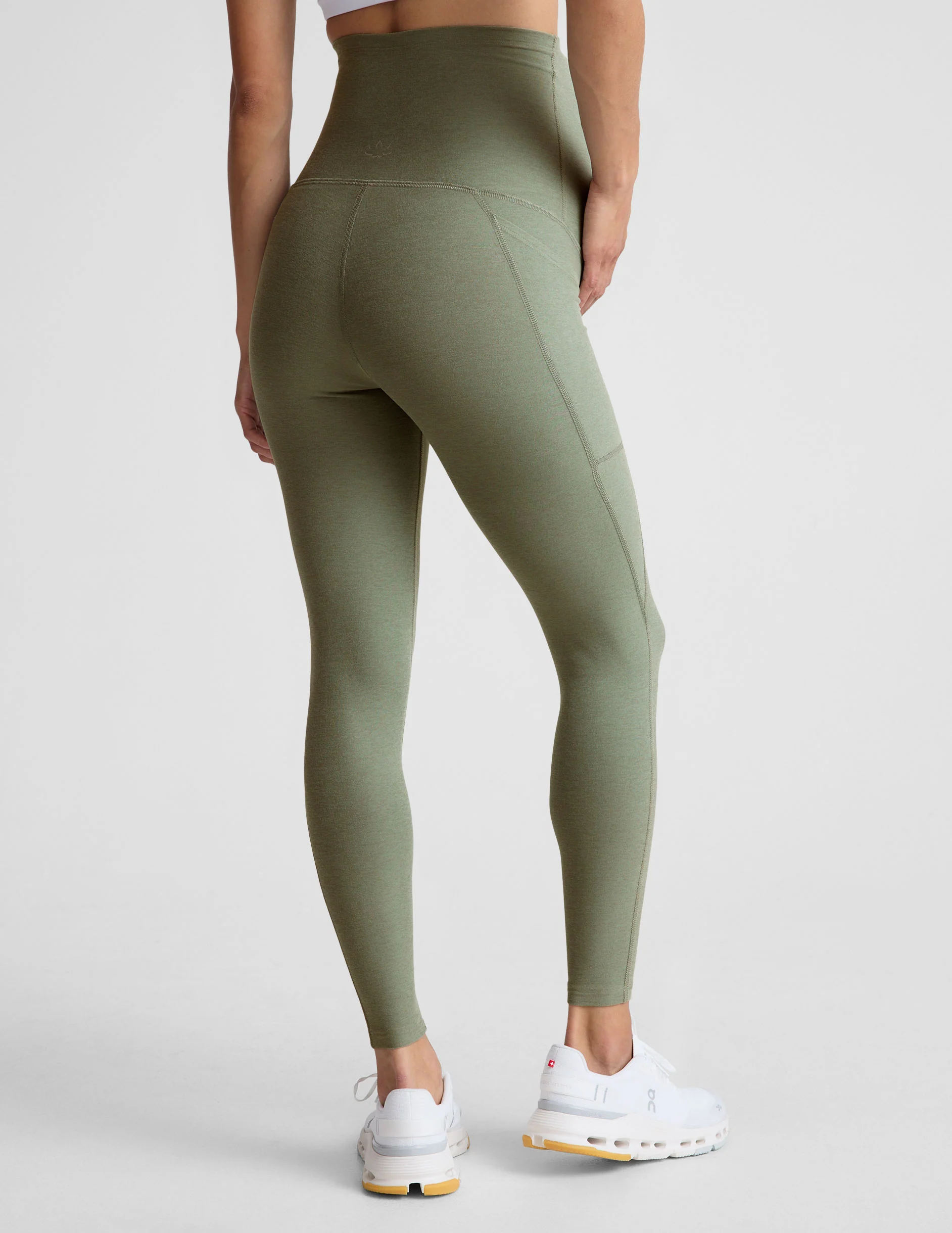 Spacedye™ Love the Bump Maternity Pocket Midi Legging - Image 3