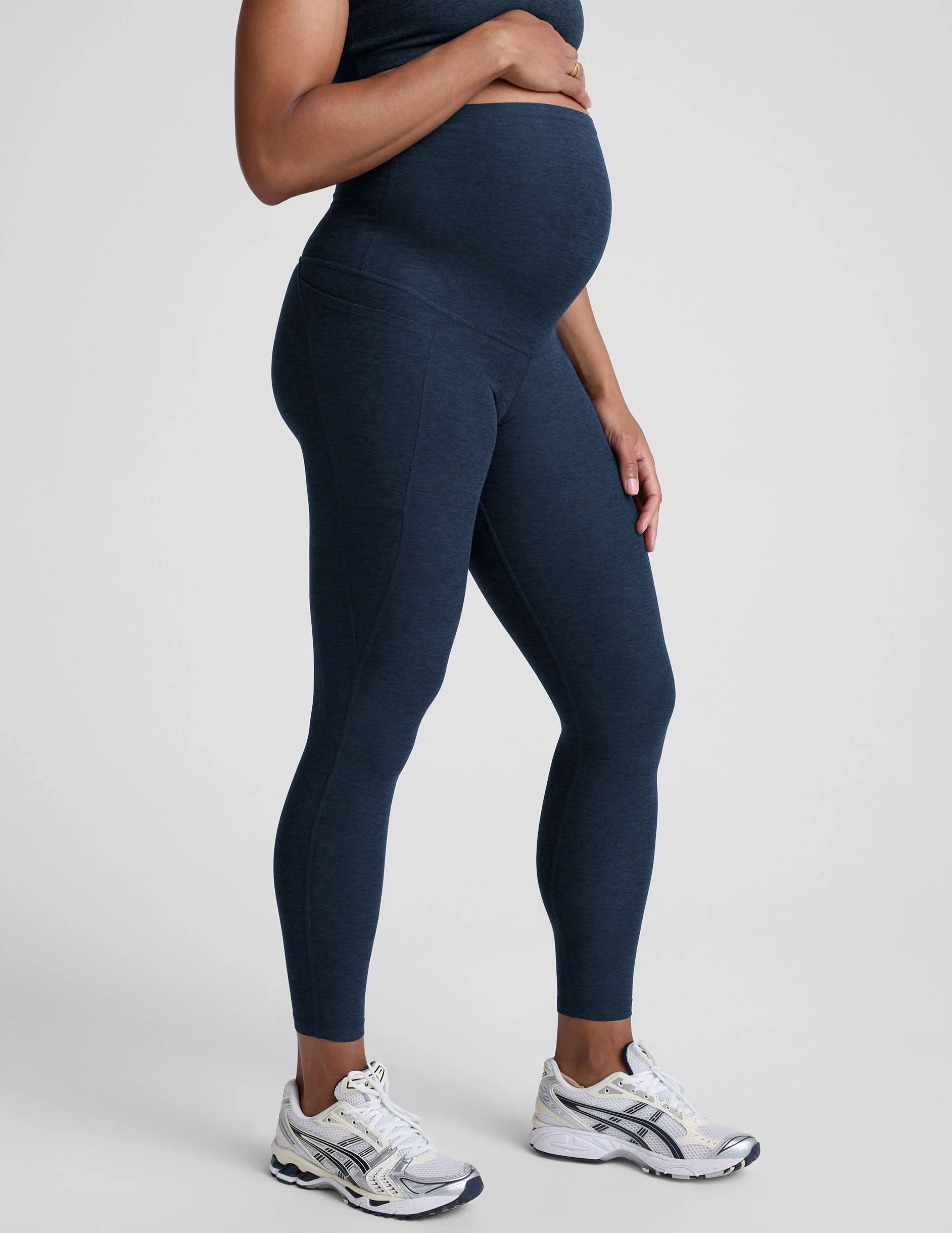 Spacedye™ Love the Bump Maternity Pocket Midi Legging - Image 4