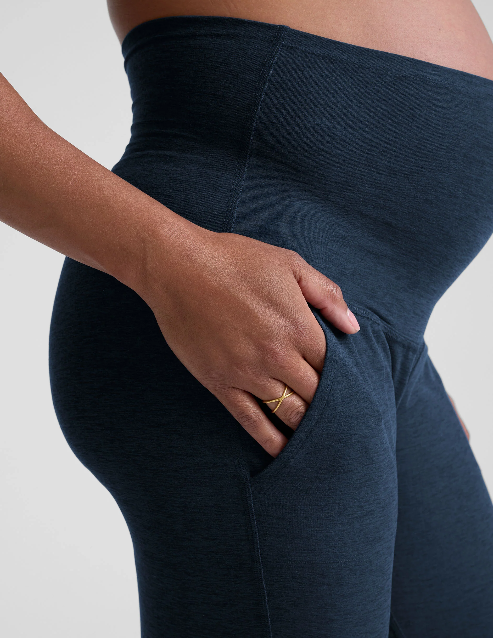 Spacedye™ Beyond the Bump Maternity Midi Jogger - Image 5