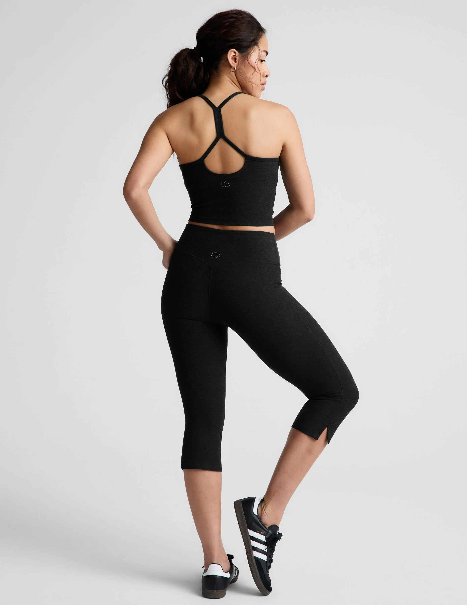 Spacedye™ Mid-Rise Slit Pedal Pusher Legging - Image 3