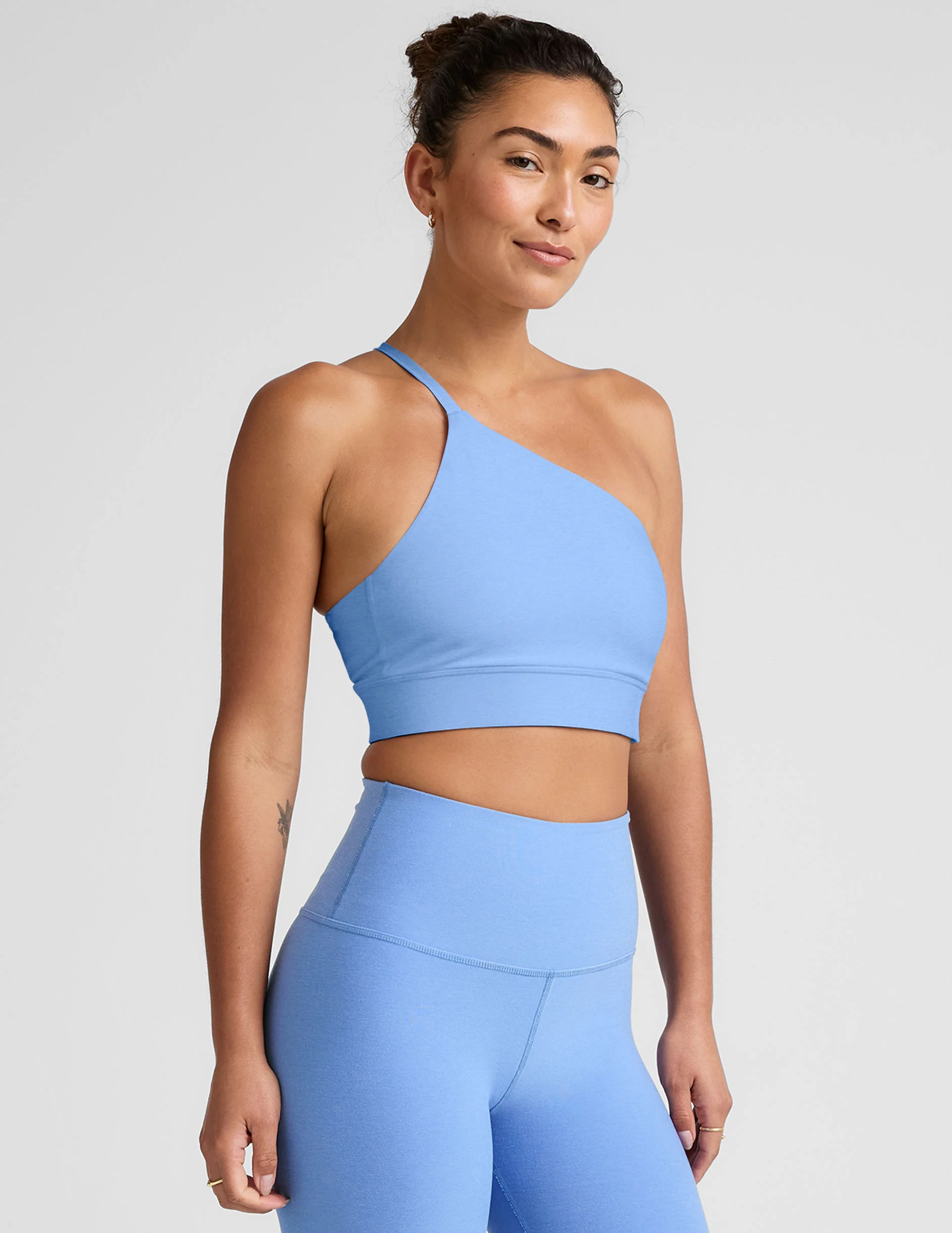 Spacedye™ One Shoulder Long Line Bra - Image 2