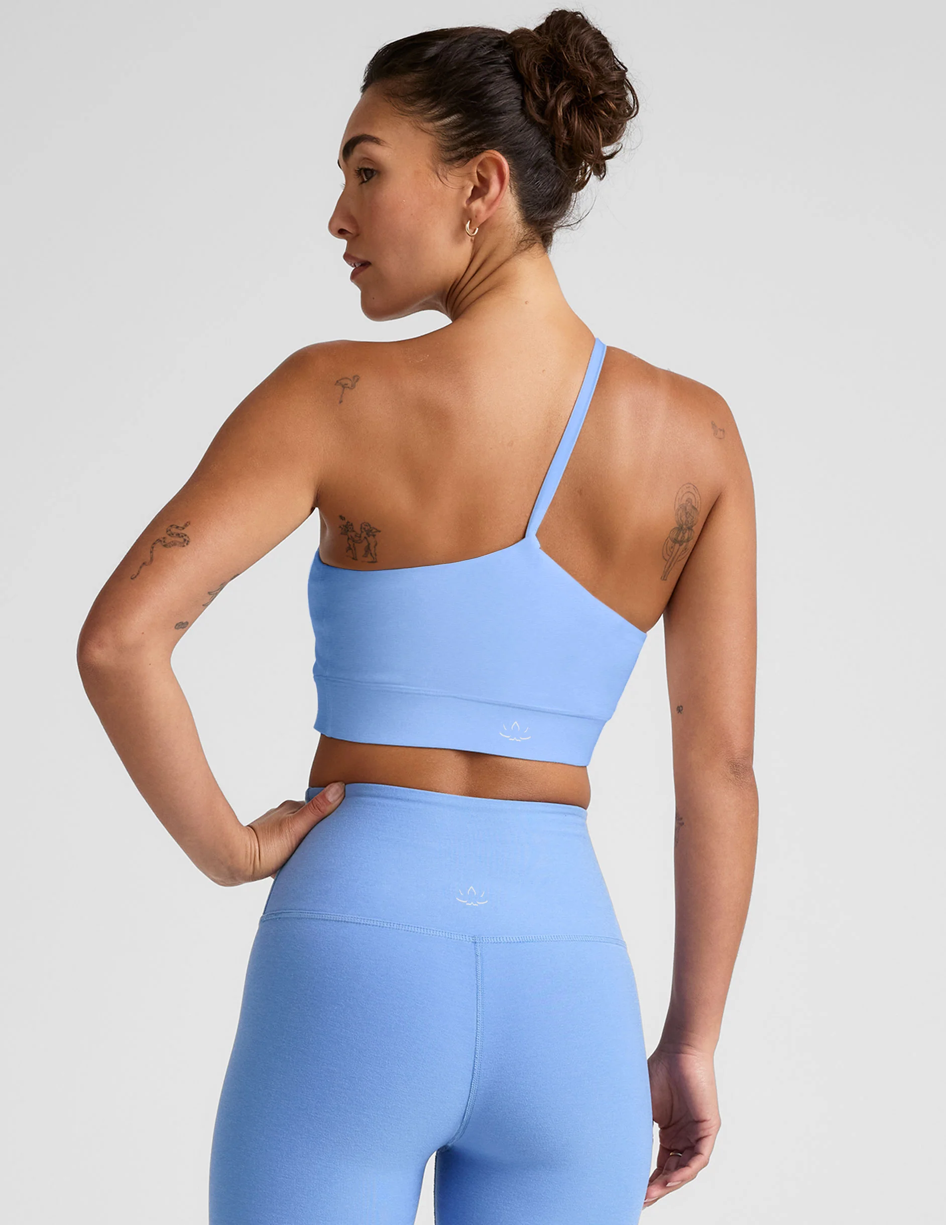 Spacedye™ One Shoulder Long Line Bra - Image 3